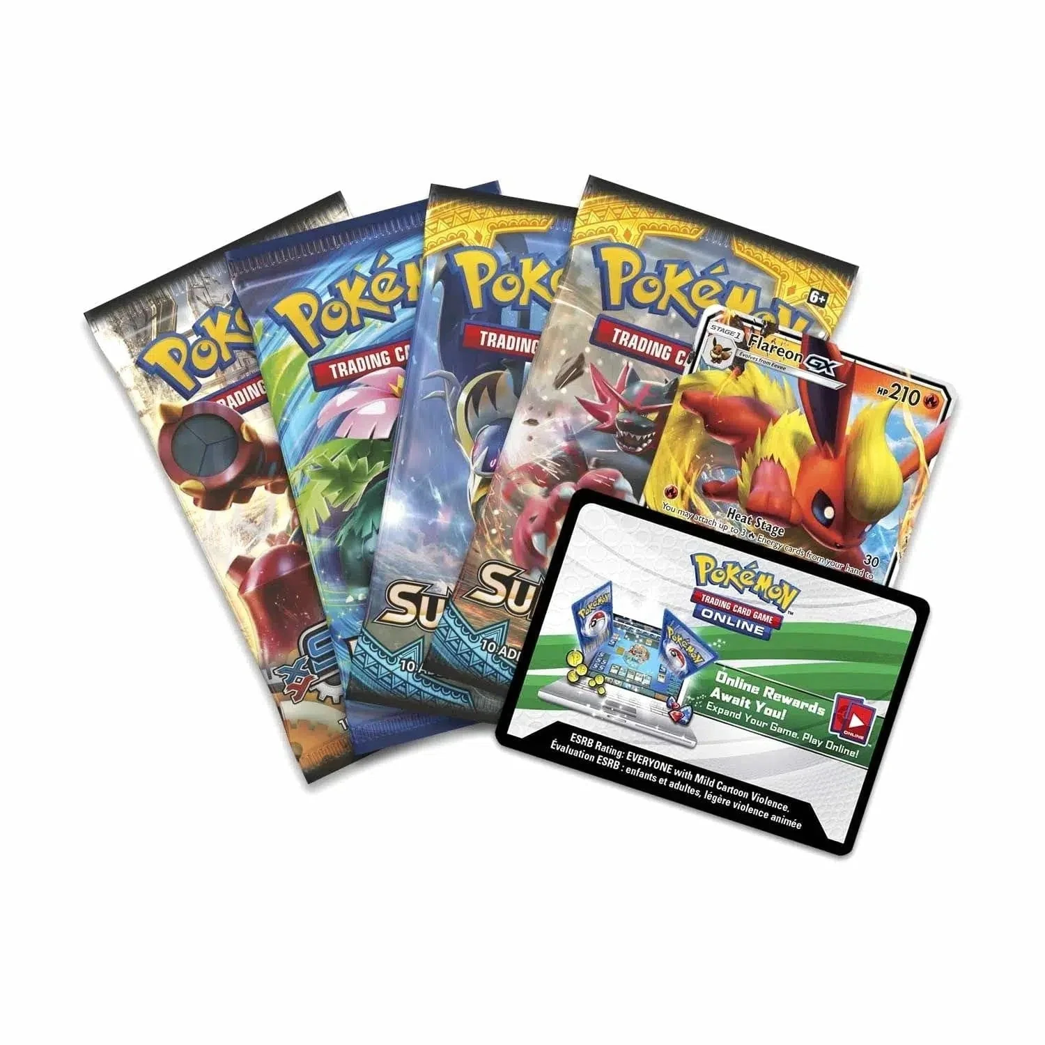 Pokémon TCG [Elemental Power] - Flareon GX Tin - Image 3