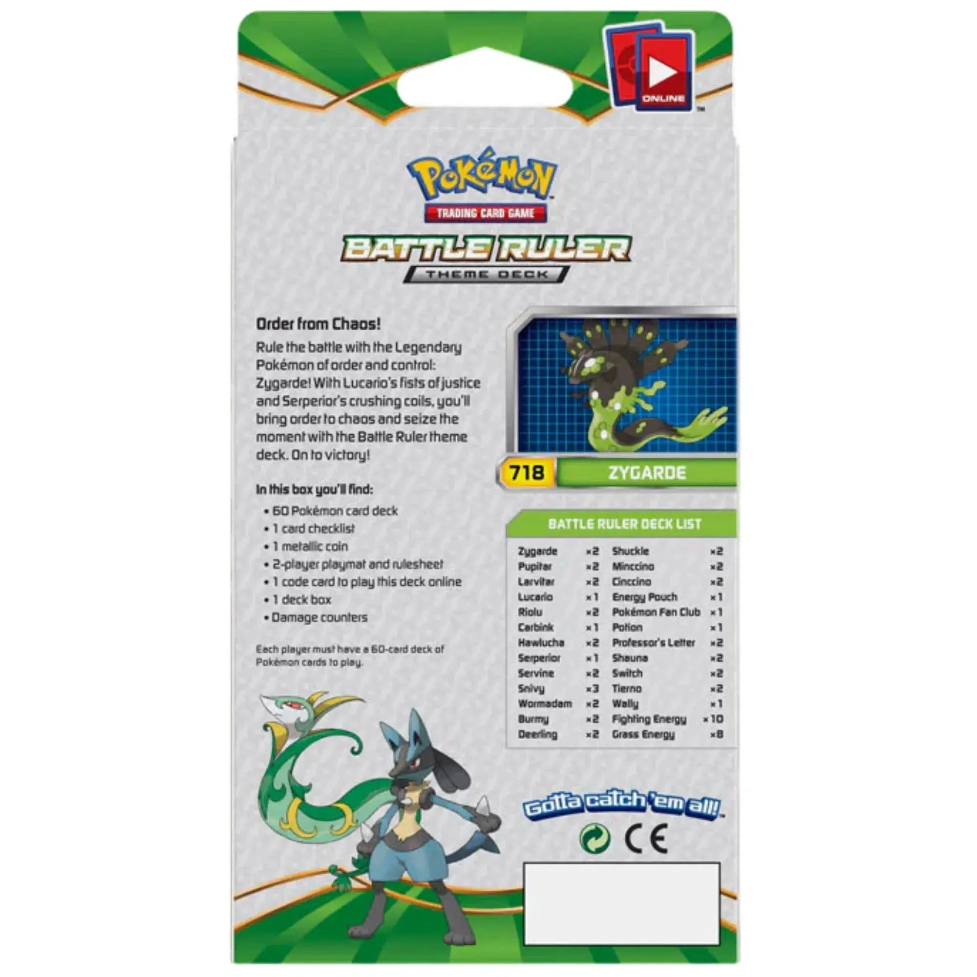 Pokémon TCG [Fates Collide] - Battle Ruler Theme Deck (Zygarde) - Image 4