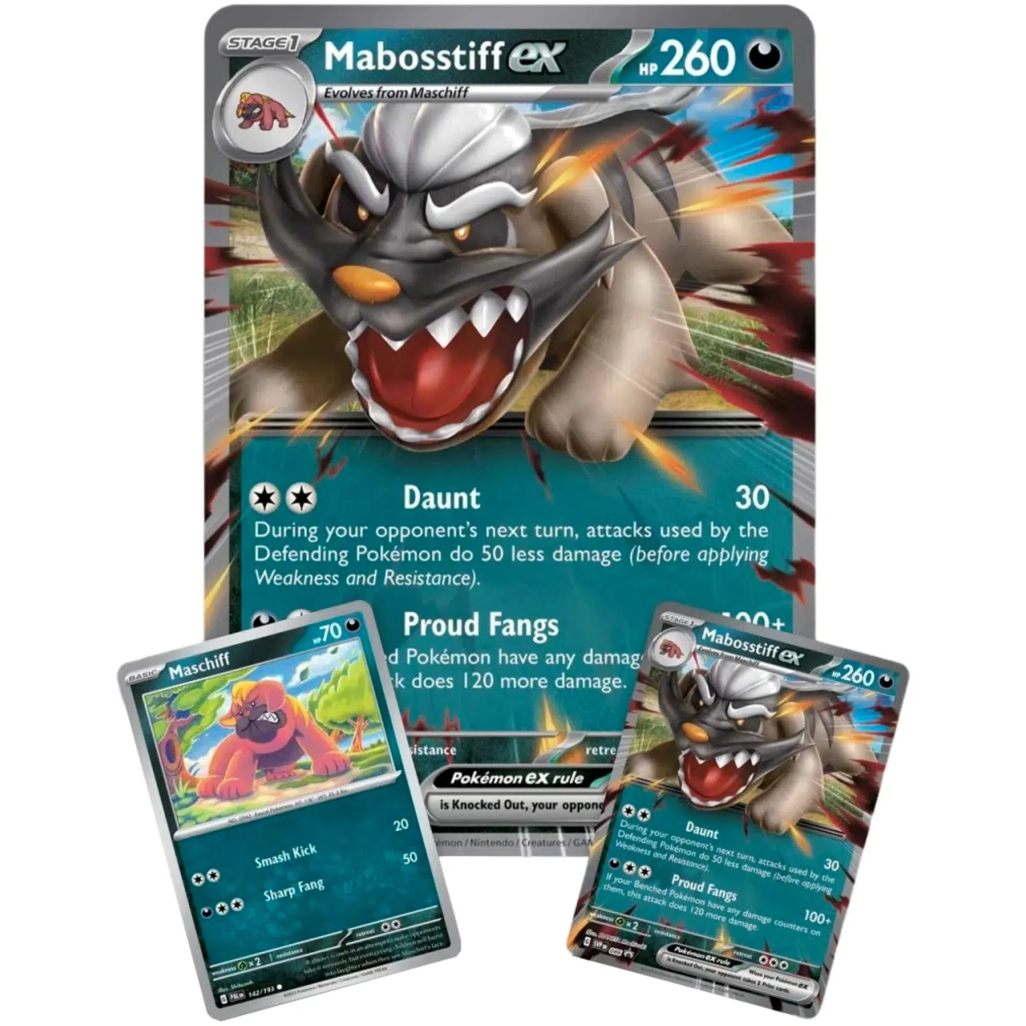 Pokémon TCG - Mabosstiff ex Booster Pack Gift Box - The Pokémon Company International - Image 2