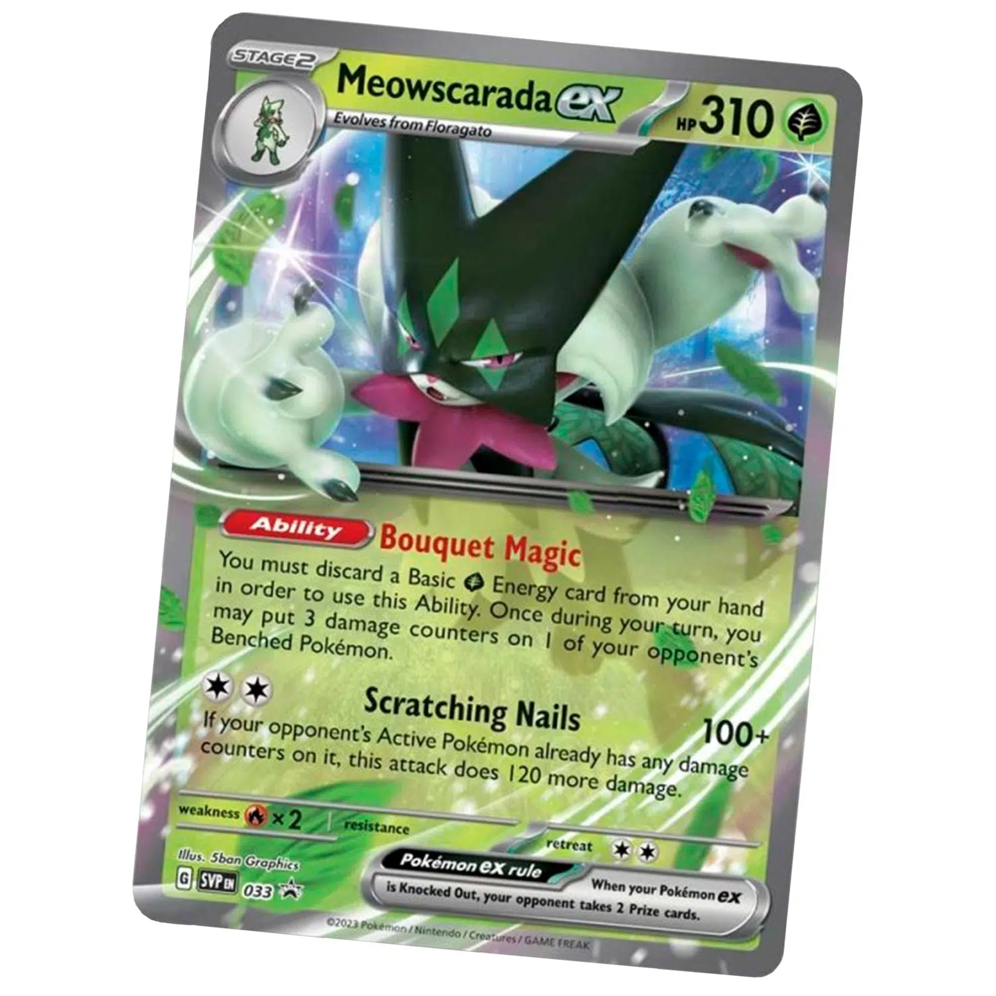 Pokémon TCG [Paldea Partners] - Meowscarada ex Tin - The Pokémon Company International - Image 4