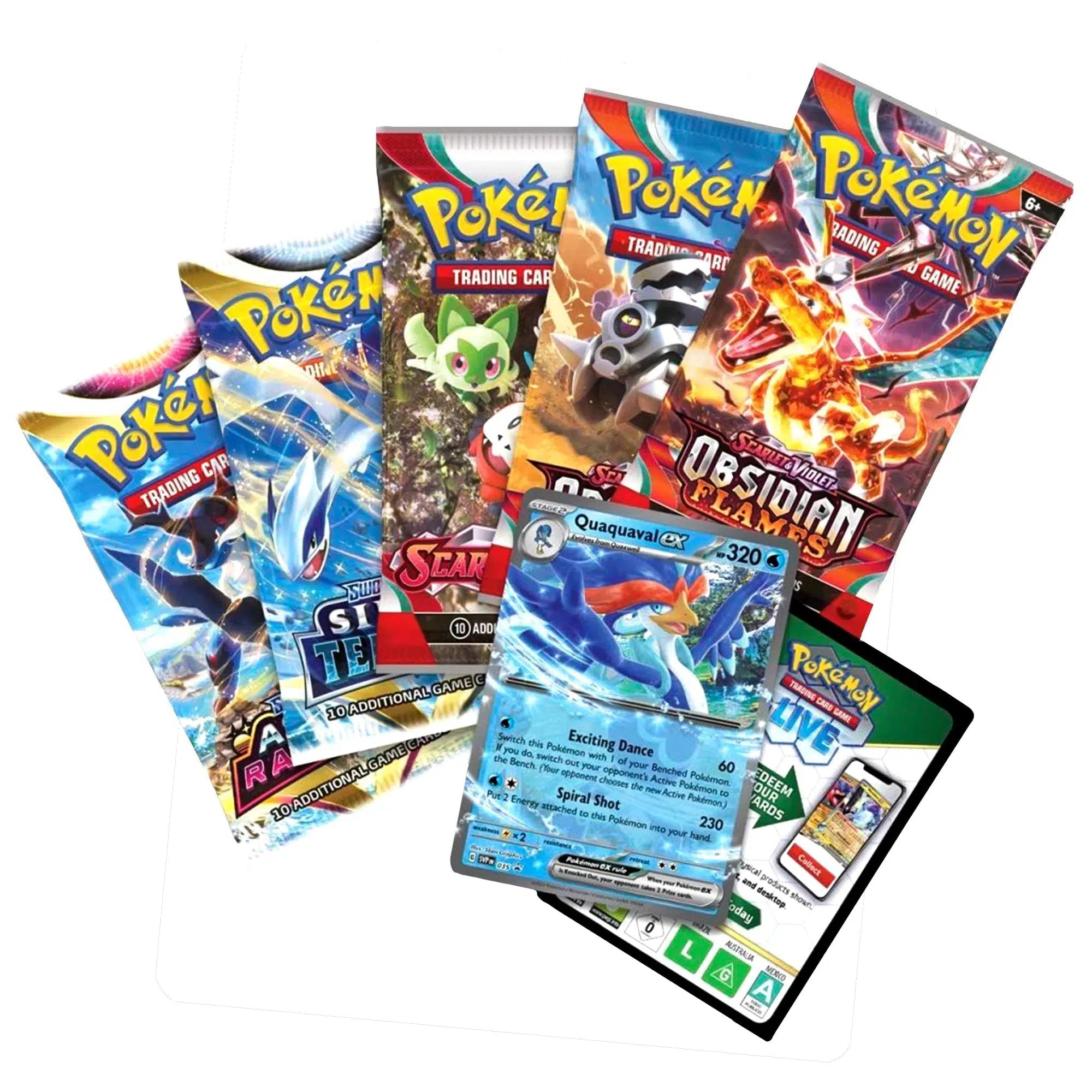 Pokémon TCG [Paldea Partners] - Quaquaval ex Tin - The Pokémon Company International - Image 2