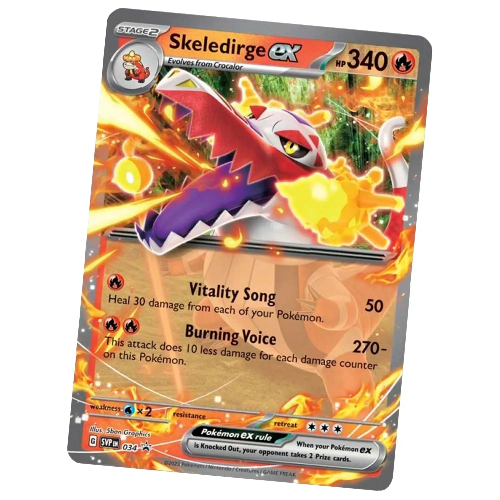 Pokémon TCG [Paldea Partners] - Skeledirge ex Tin - The Pokémon Company International - Image 4