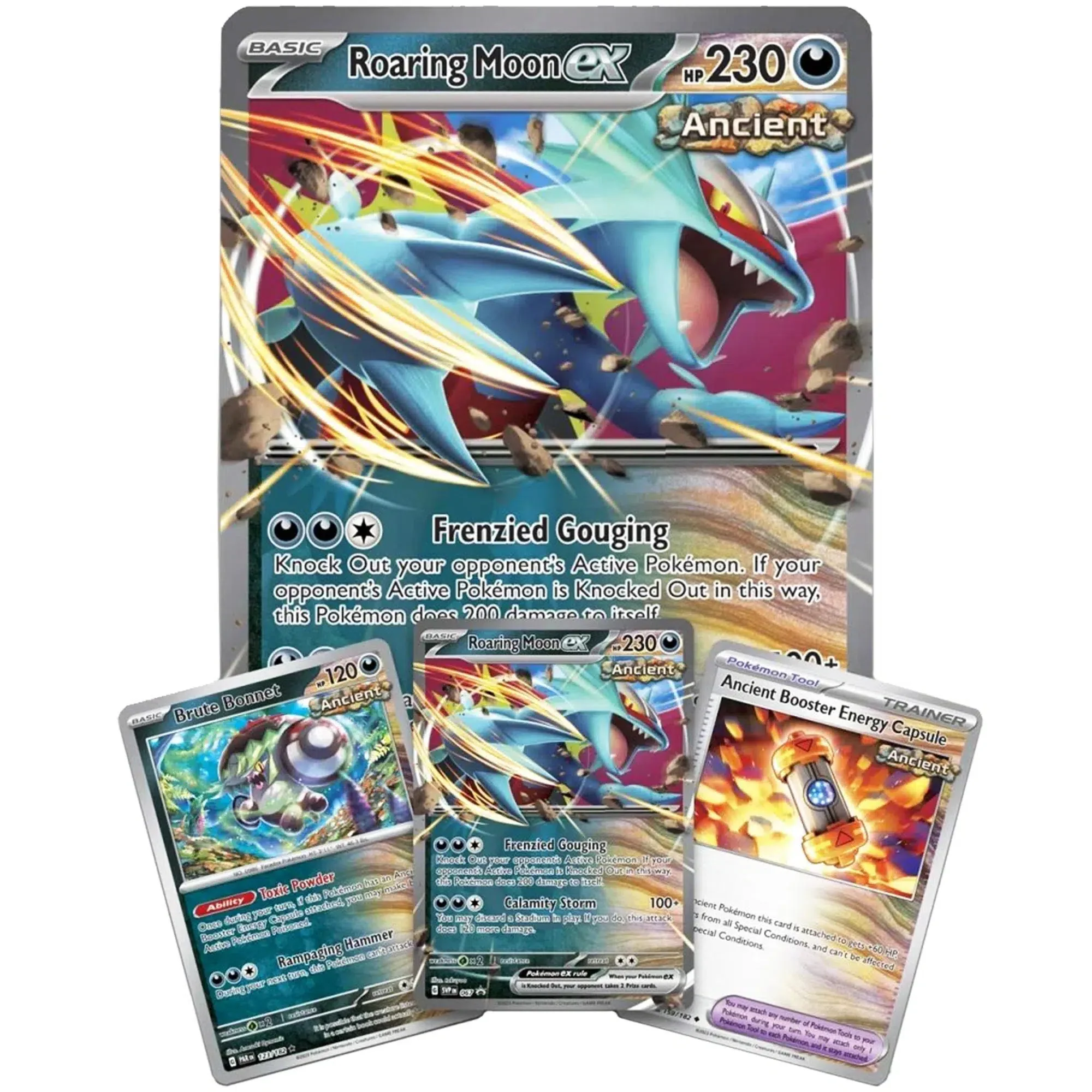 Pokémon TCG - Roaring Moon ex Booster Pack Gift Box - The Pokémon Company International - Image 2