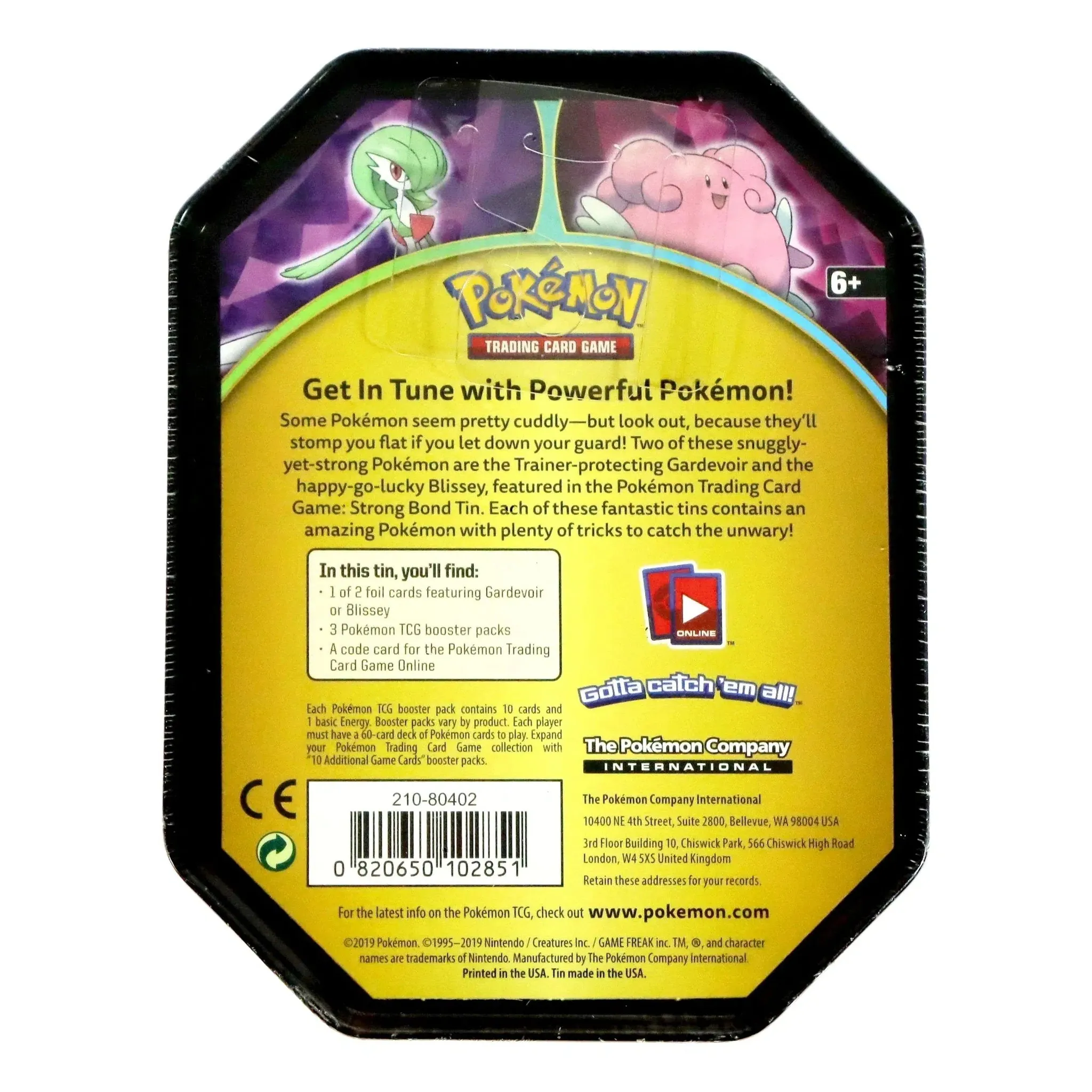 Pokémon TCG [Strong Bonds] - Gardevoir Tin - Image 2