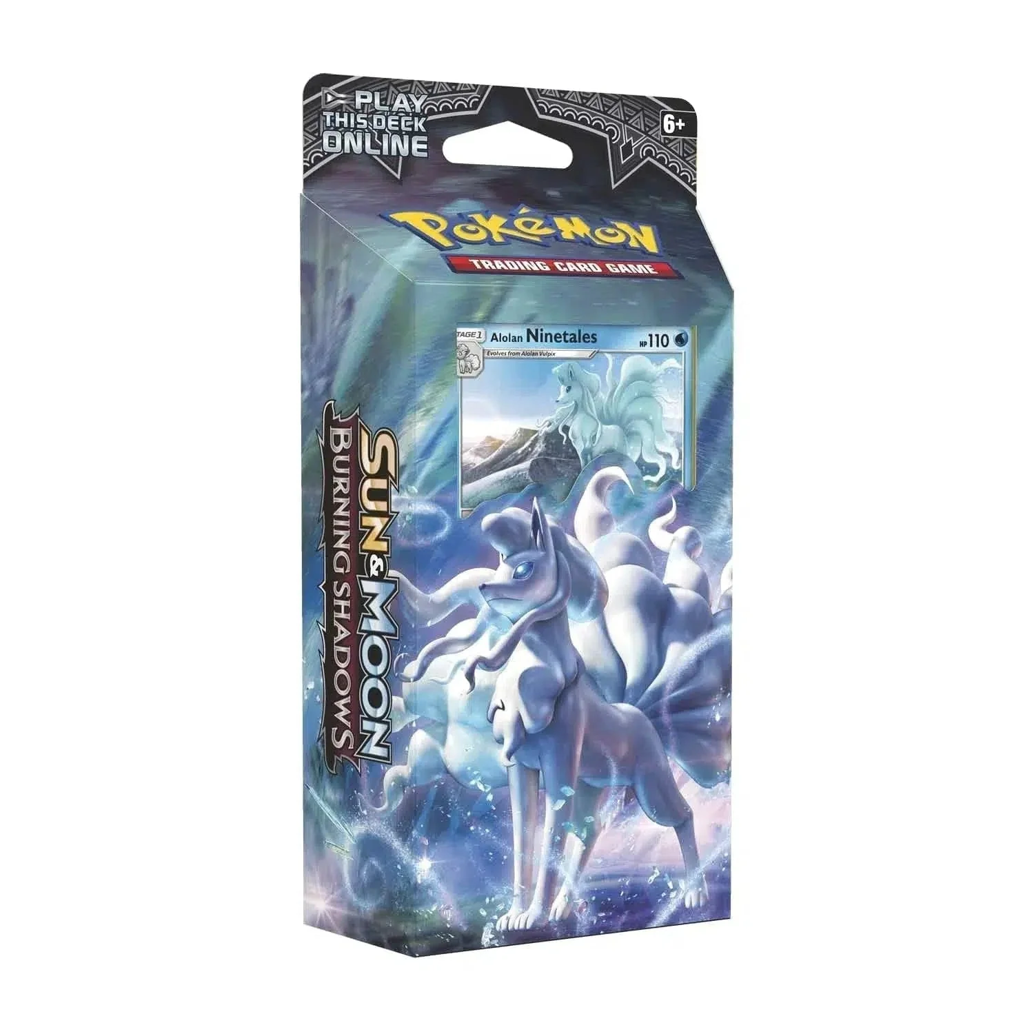 Pokémon TCG [Sun & Moon: Burning Shadows] - Luminous Frost Theme Deck (Ninetales) - Image 3