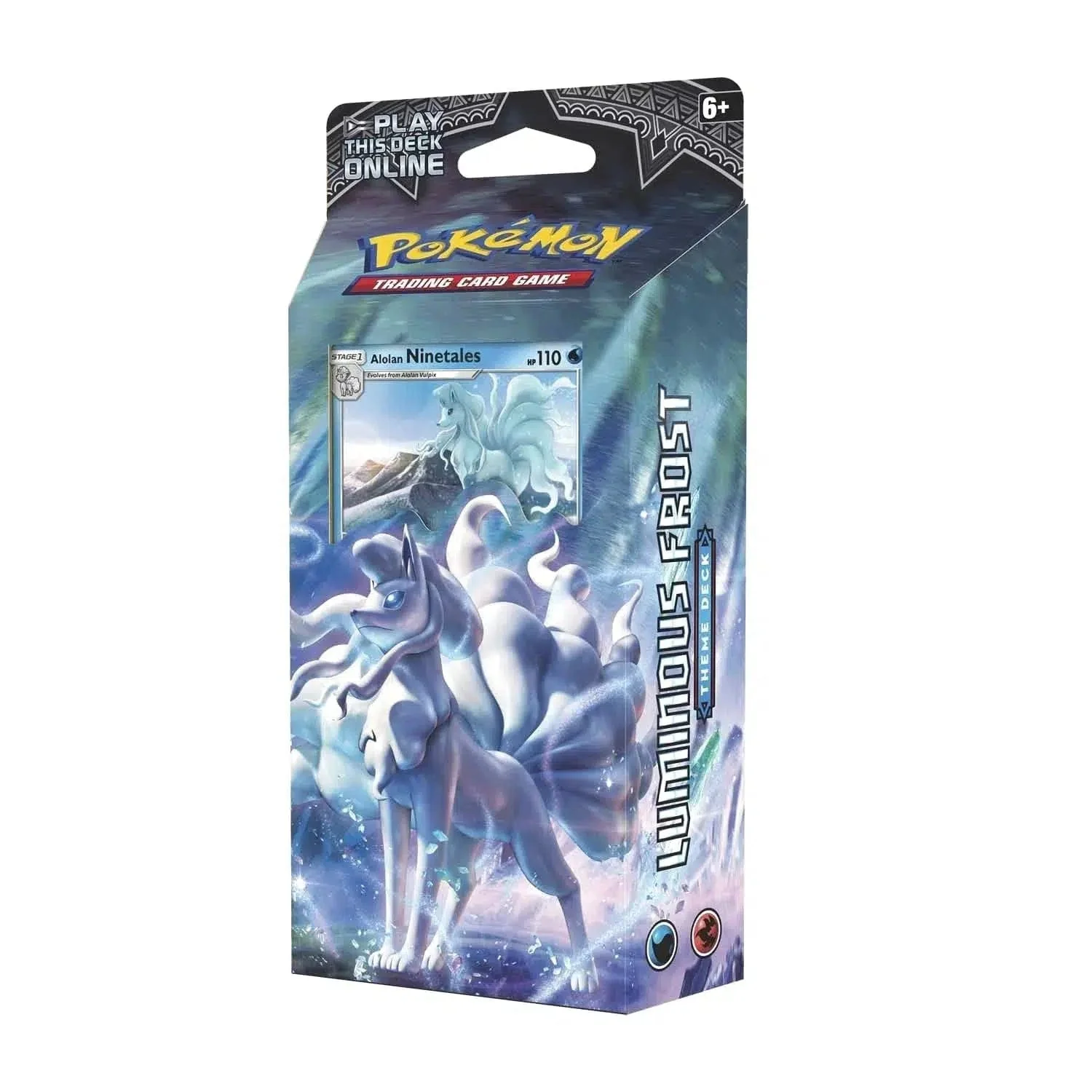 Pokémon TCG [Sun & Moon: Burning Shadows] - Luminous Frost Theme Deck (Ninetales) - Image 4