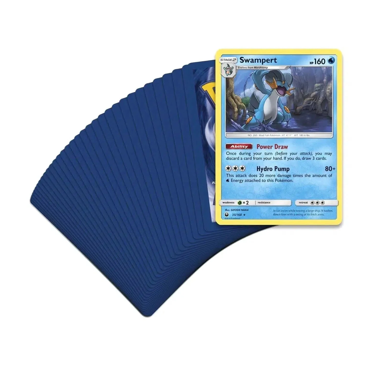 Pokémon TCG [Sun & Moon: Celestial Storm] - Hydro Fury Theme Deck (Swampert) - Image 10