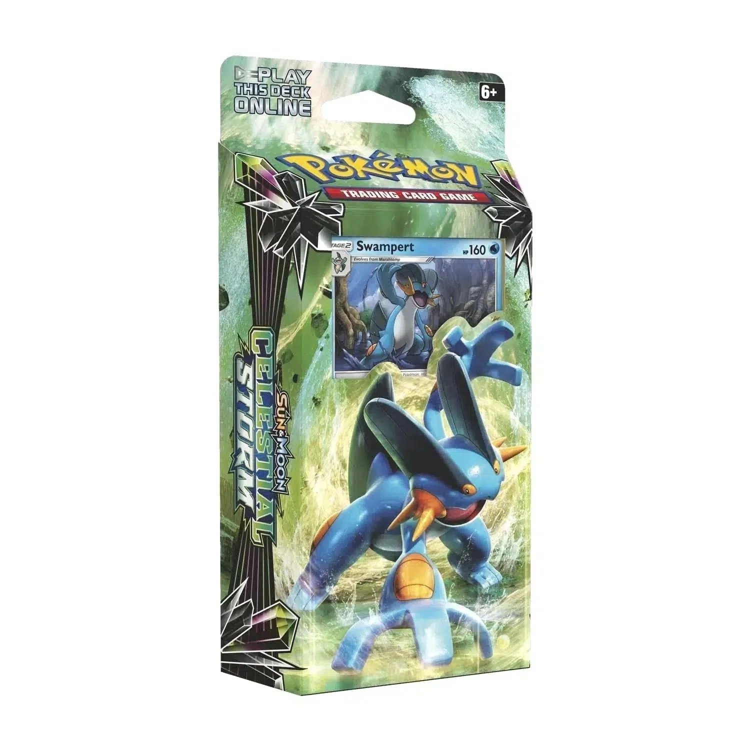 Pokémon TCG [Sun & Moon: Celestial Storm] - Hydro Fury Theme Deck (Swampert) - Image 3