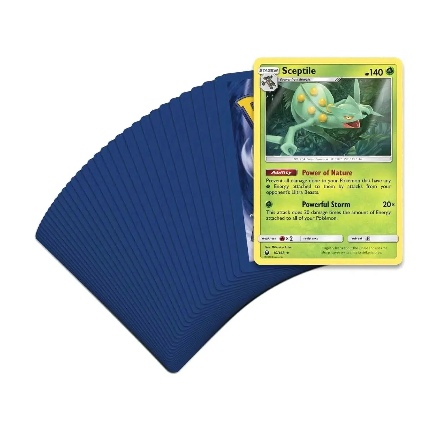 Pokémon TCG [Sun & Moon: Celestial Storm] - Leaf Charge Theme Deck (Sceptile) - Image 10