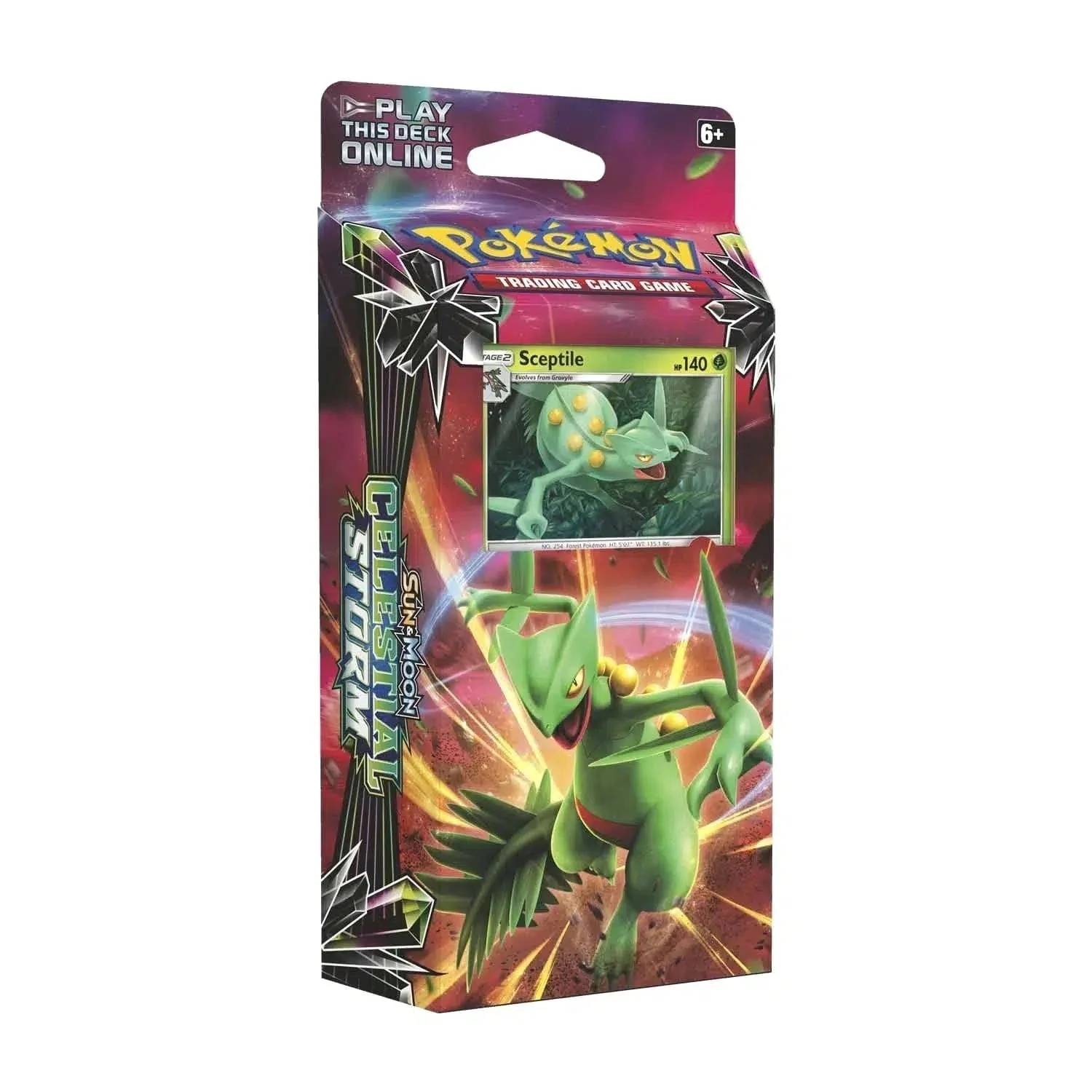 Pokémon TCG [Sun & Moon: Celestial Storm] - Leaf Charge Theme Deck (Sceptile) - Image 3