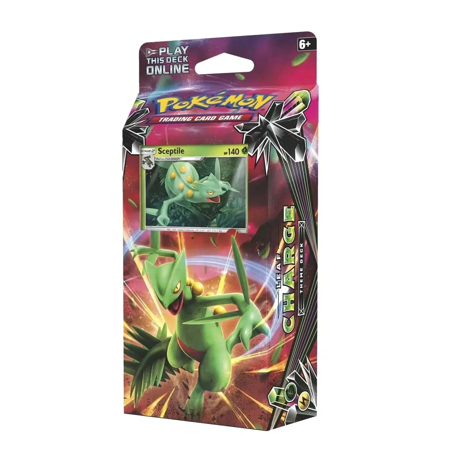 Pokémon TCG [Sun & Moon: Celestial Storm] - Leaf Charge Theme Deck (Sceptile) - Image 4