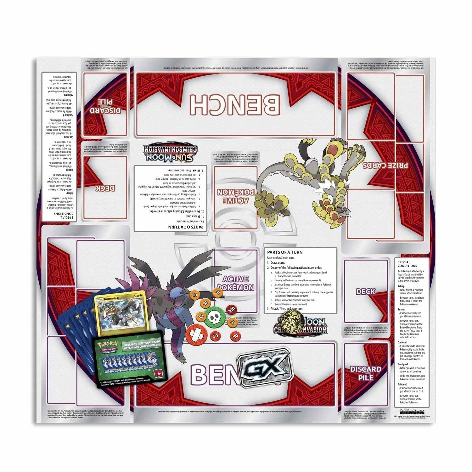 Pokémon TCG [Sun & Moon: Crimson Invasion] - Clanging Thunder Theme Deck (Kommo-o) - Image 5