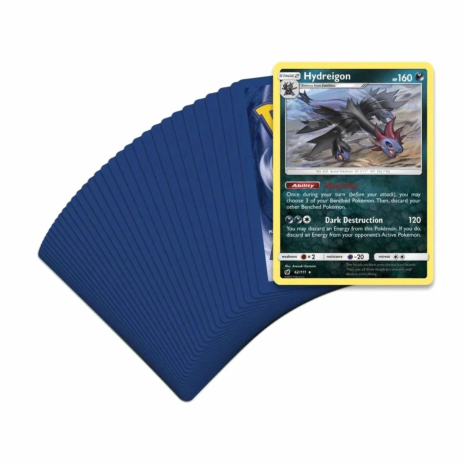 Pokémon TCG [Sun & Moon: Crimson Invasion] - Destruction Fang Theme Deck (Hydreigon) - Image 10