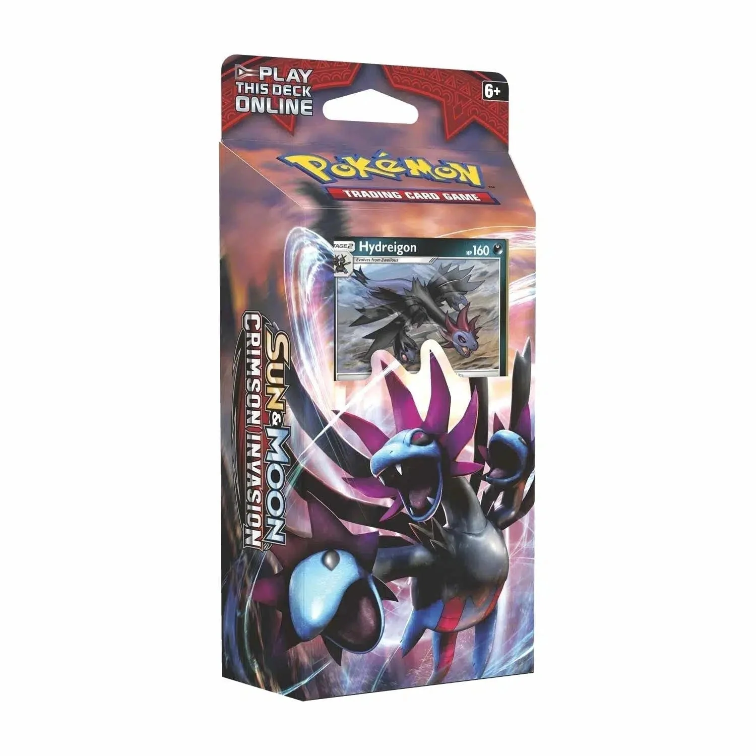 Pokémon TCG [Sun & Moon: Crimson Invasion] - Destruction Fang Theme Deck (Hydreigon) - Image 3