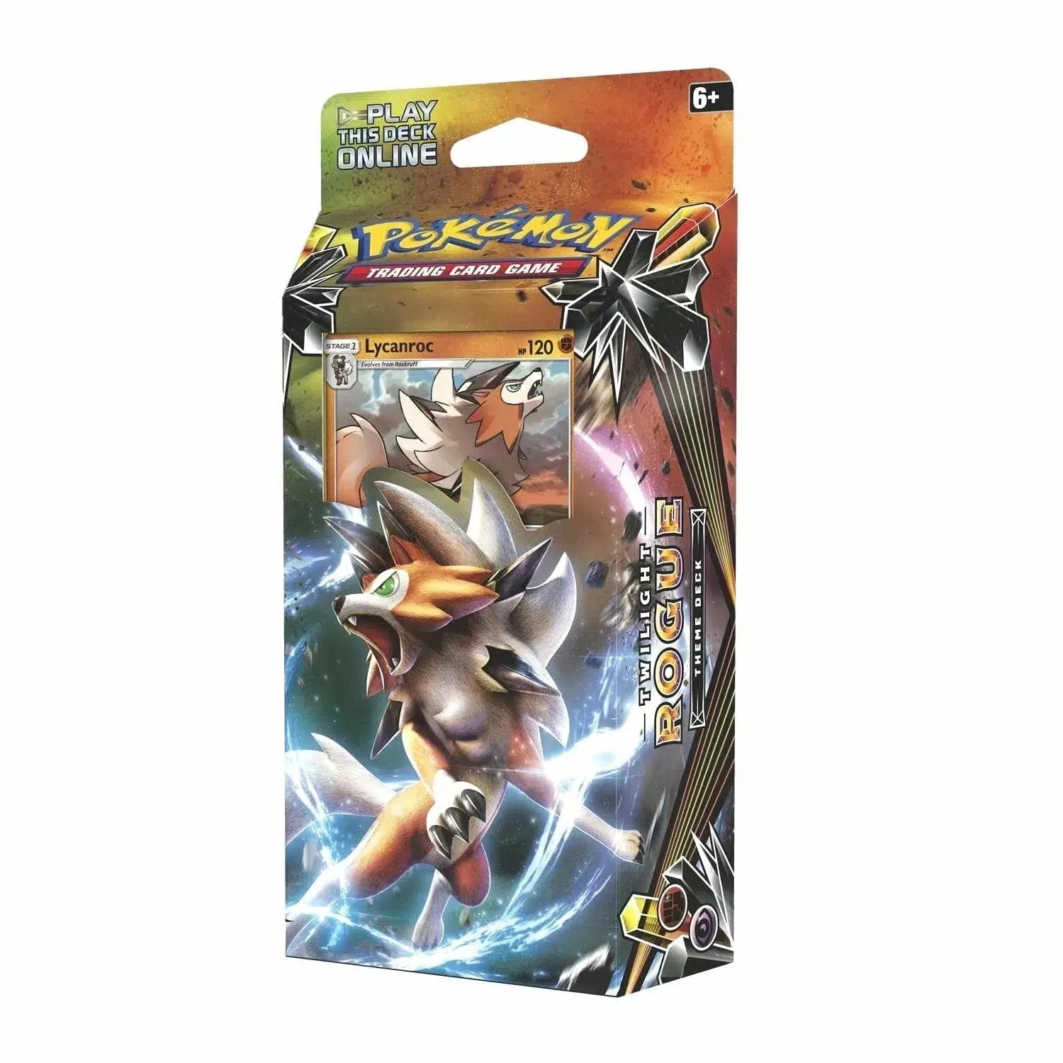 Pokémon TCG [Sun & Moon: Forbidden Light] - Twilight Rogue Theme Deck (Lycanroc) - Image 4