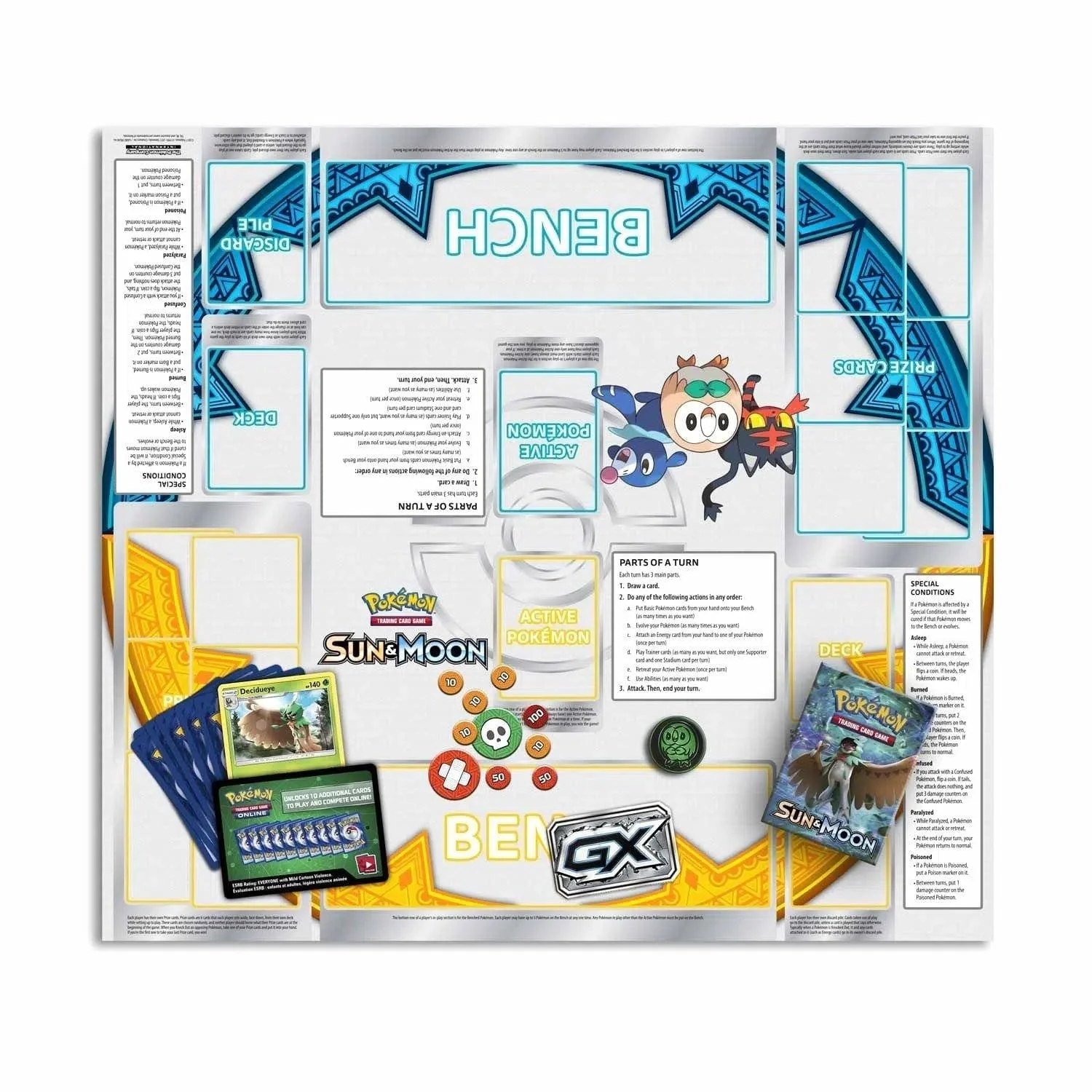 Pokémon TCG [Sun & Moon] - Forest Shadow Theme Deck (Decidueye) - Image 5