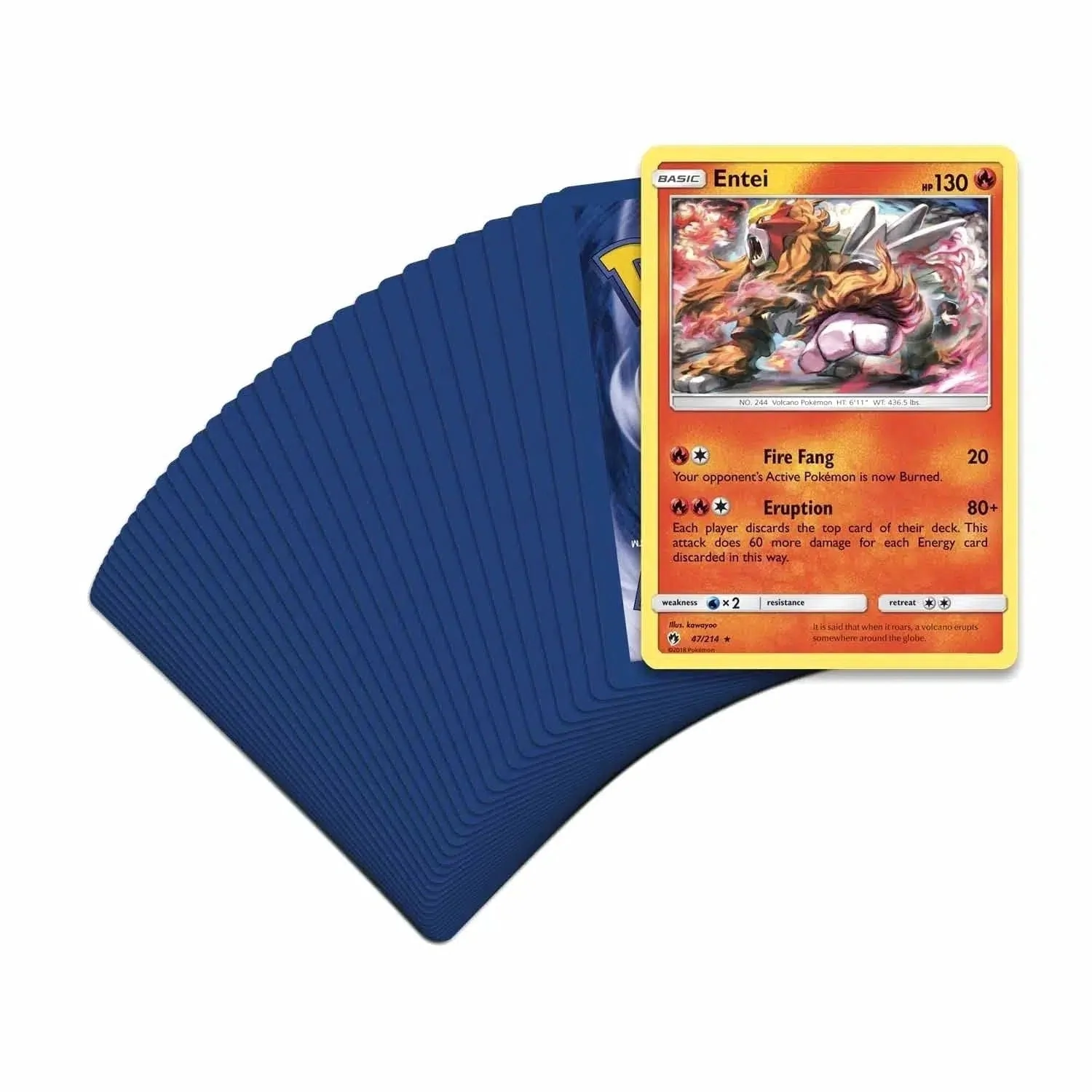 Pokémon TCG [Sun & Moon: Lost Thunder] - Blazing Volcano Theme Deck (Entei) - Image 10