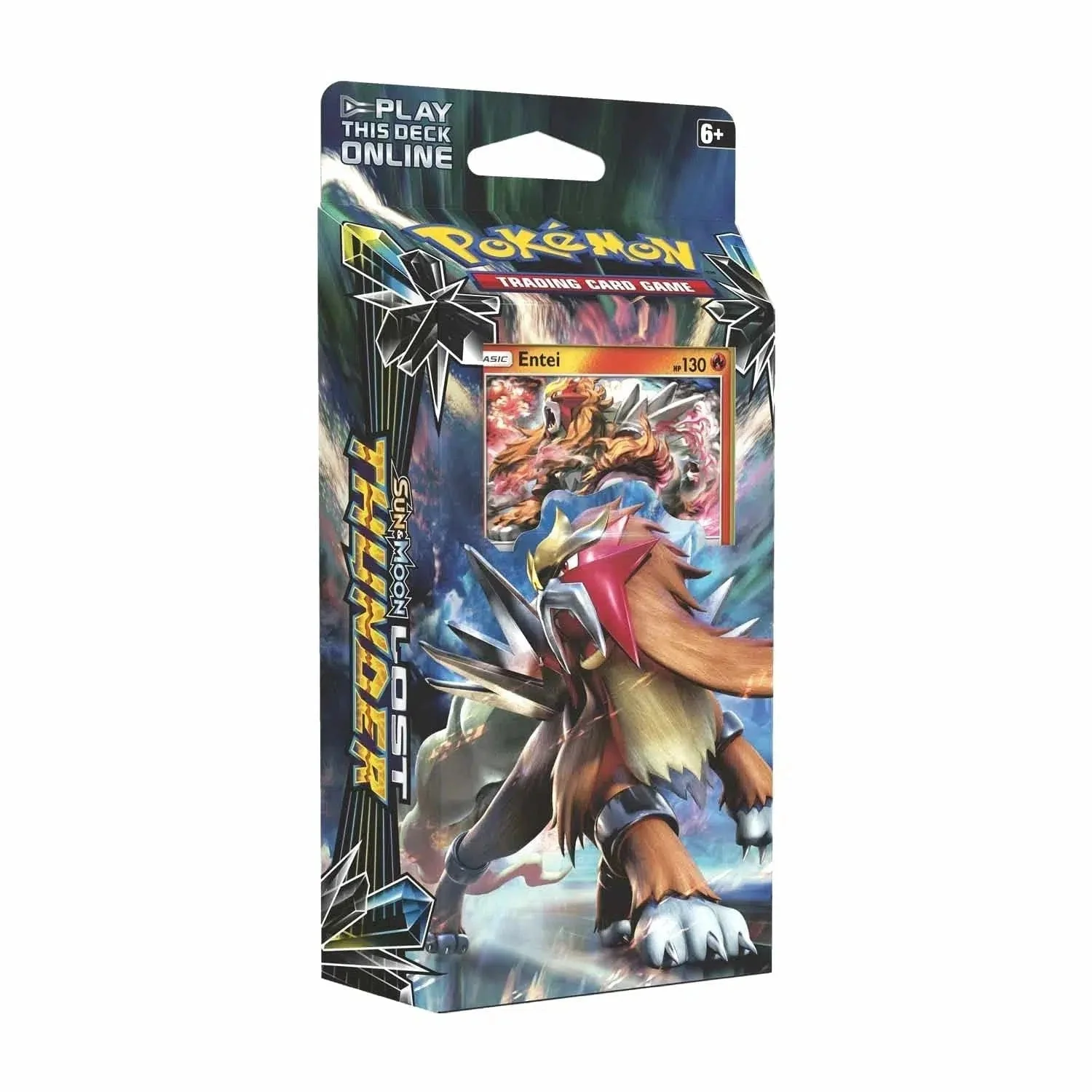 Pokémon TCG [Sun & Moon: Lost Thunder] - Blazing Volcano Theme Deck (Entei) - Image 3