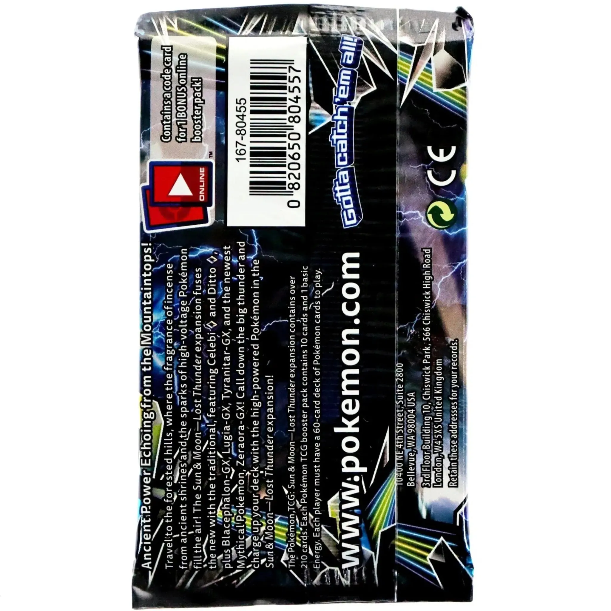 Pokémon TCG [Sun & Moon: Lost Thunder] - Booster Pack - Image 2