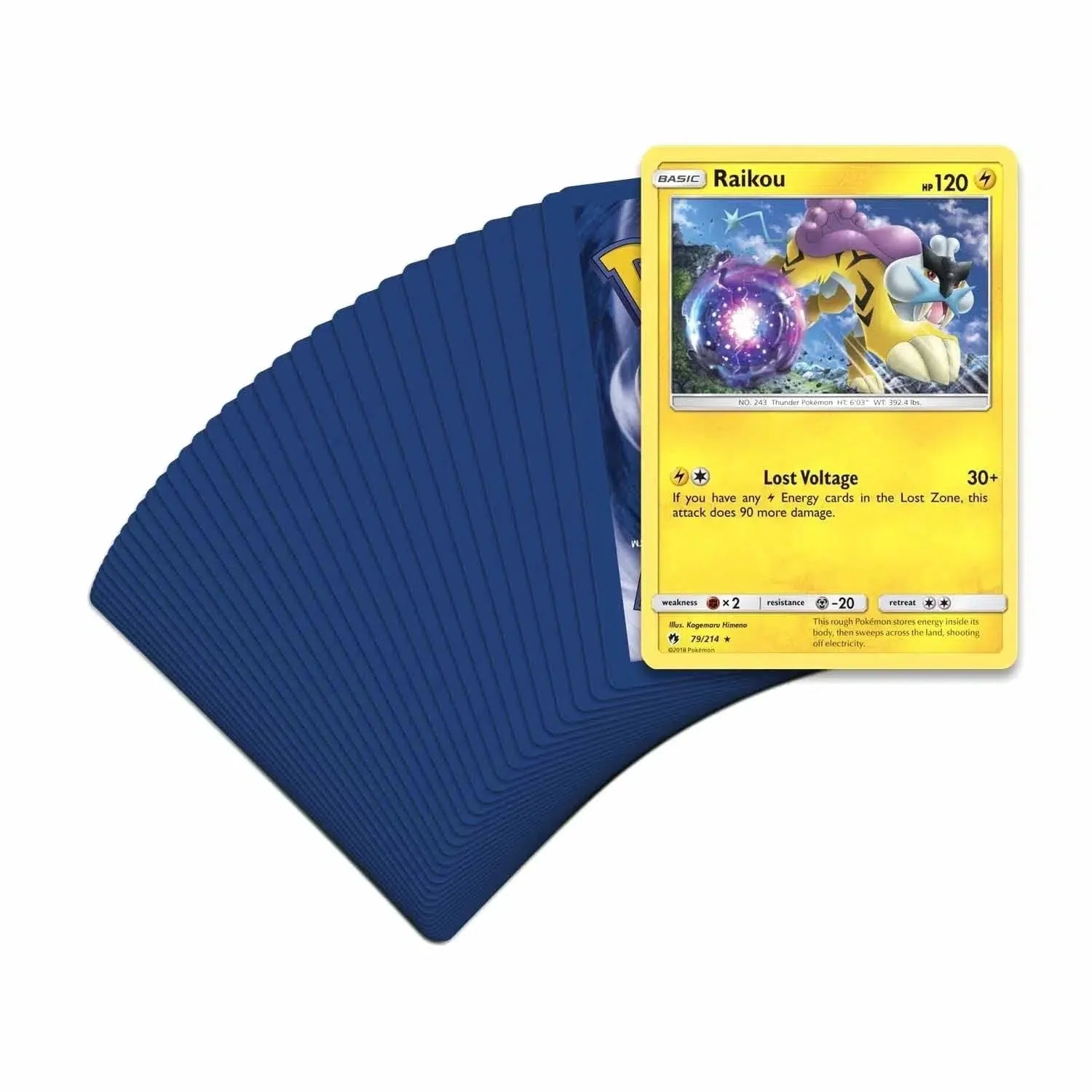 Pokémon TCG [Sun & Moon: Lost Thunder] - Storm Caller Theme Deck (Raikou) - Image 10