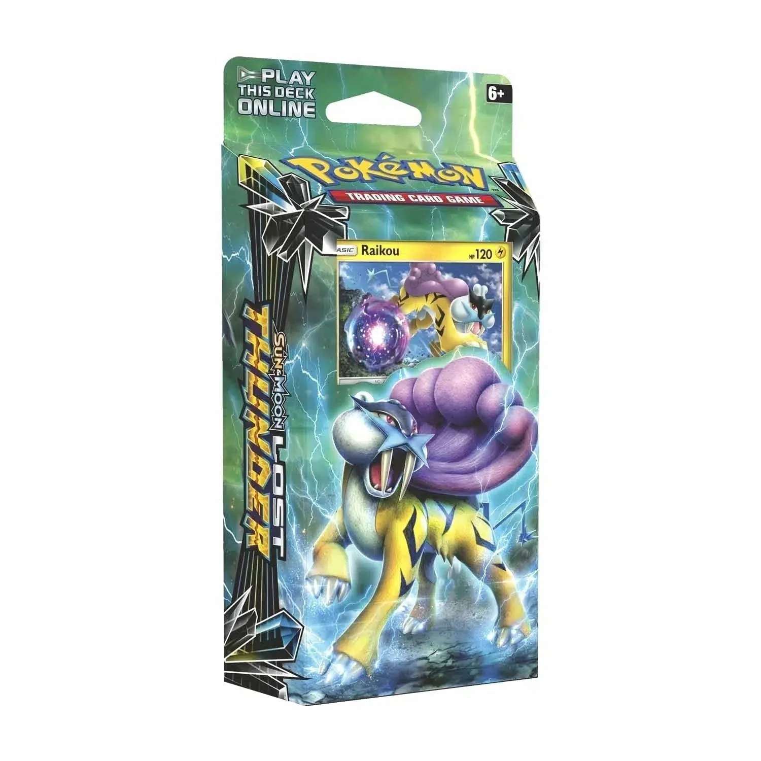 Pokémon TCG [Sun & Moon: Lost Thunder] - Storm Caller Theme Deck (Raikou) - Image 3