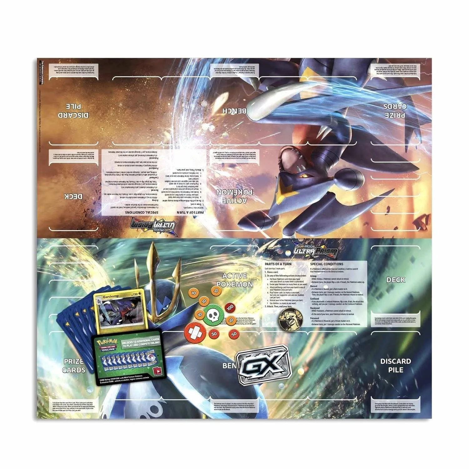 Pokémon TCG [Sun & Moon: Ultra Prism] - Mach Strike Theme Deck (Garchomp) - Image 5