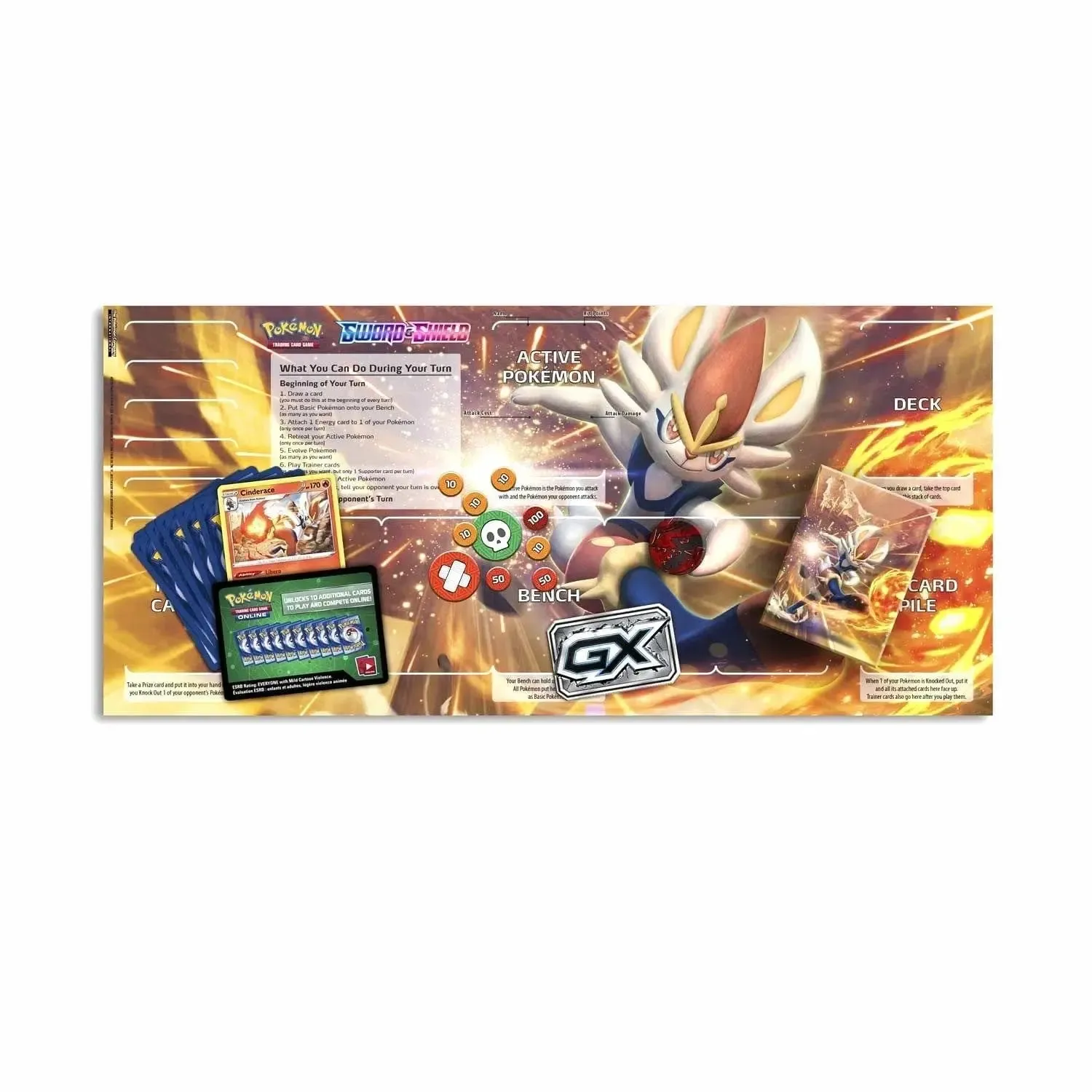Pokémon TCG [Sword & Shield] - Cinderace Theme Deck - Image 5