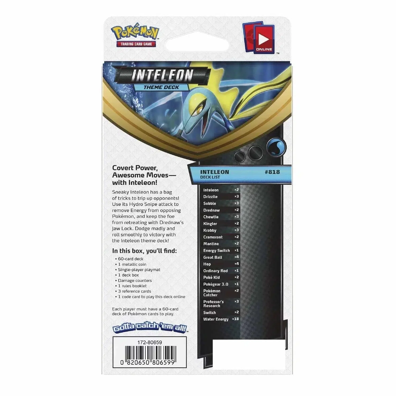 Pokémon TCG [Sword & Shield] - Inteleon Theme Deck - Image 2