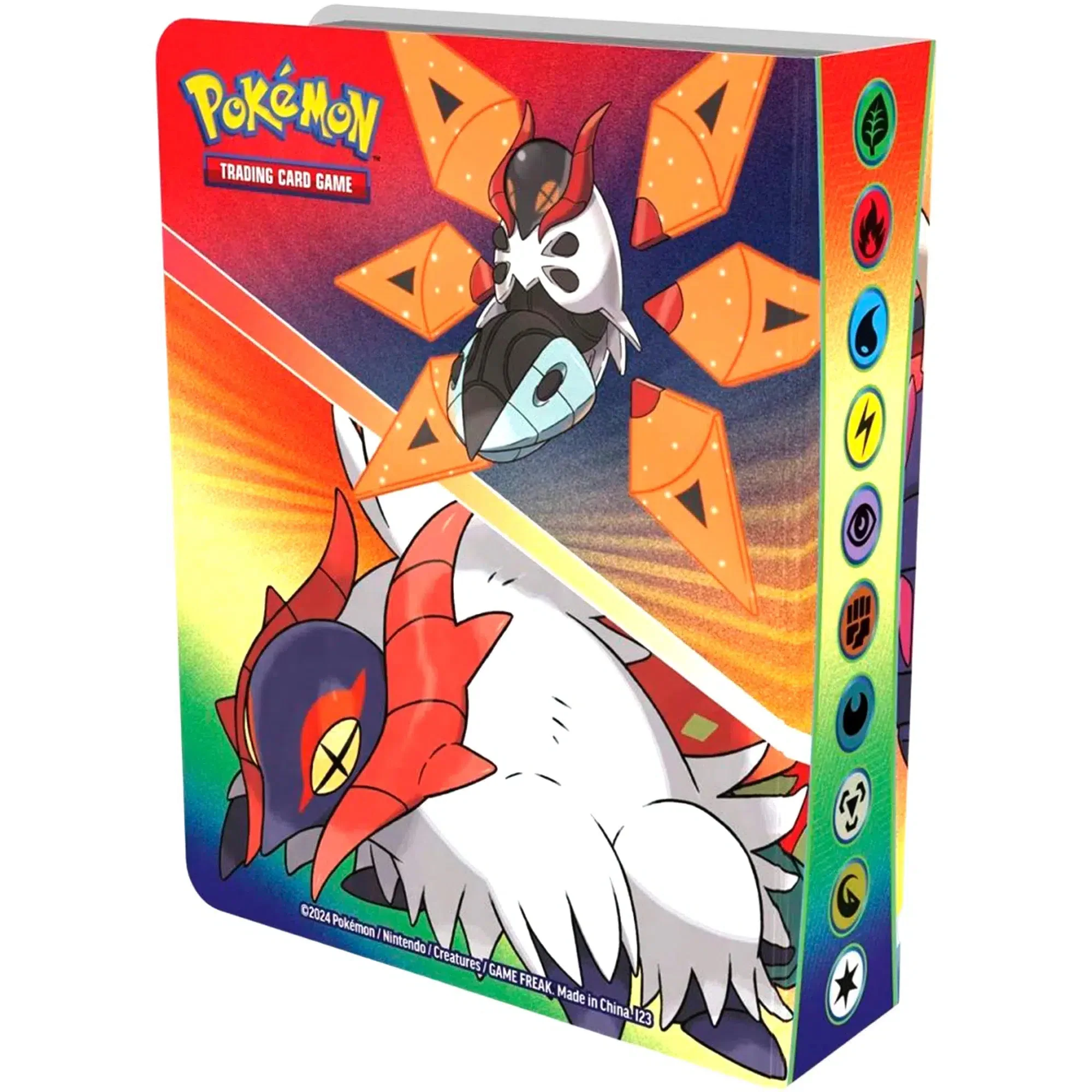 Pokémon TCG [Temporal Forces] - Iron Treads & Iron Moth Mini Portfolio Binder & Booster Pack Bundle (3.5") - The Pokémon Company International - Image 4