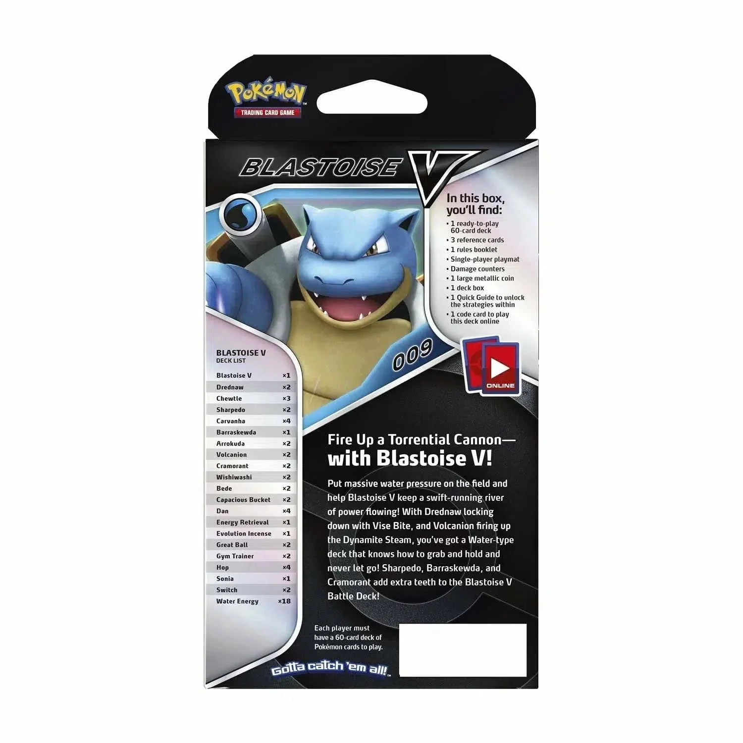 Pokémon TCG [V Battle] - Blastoise V Theme Deck - Image 2