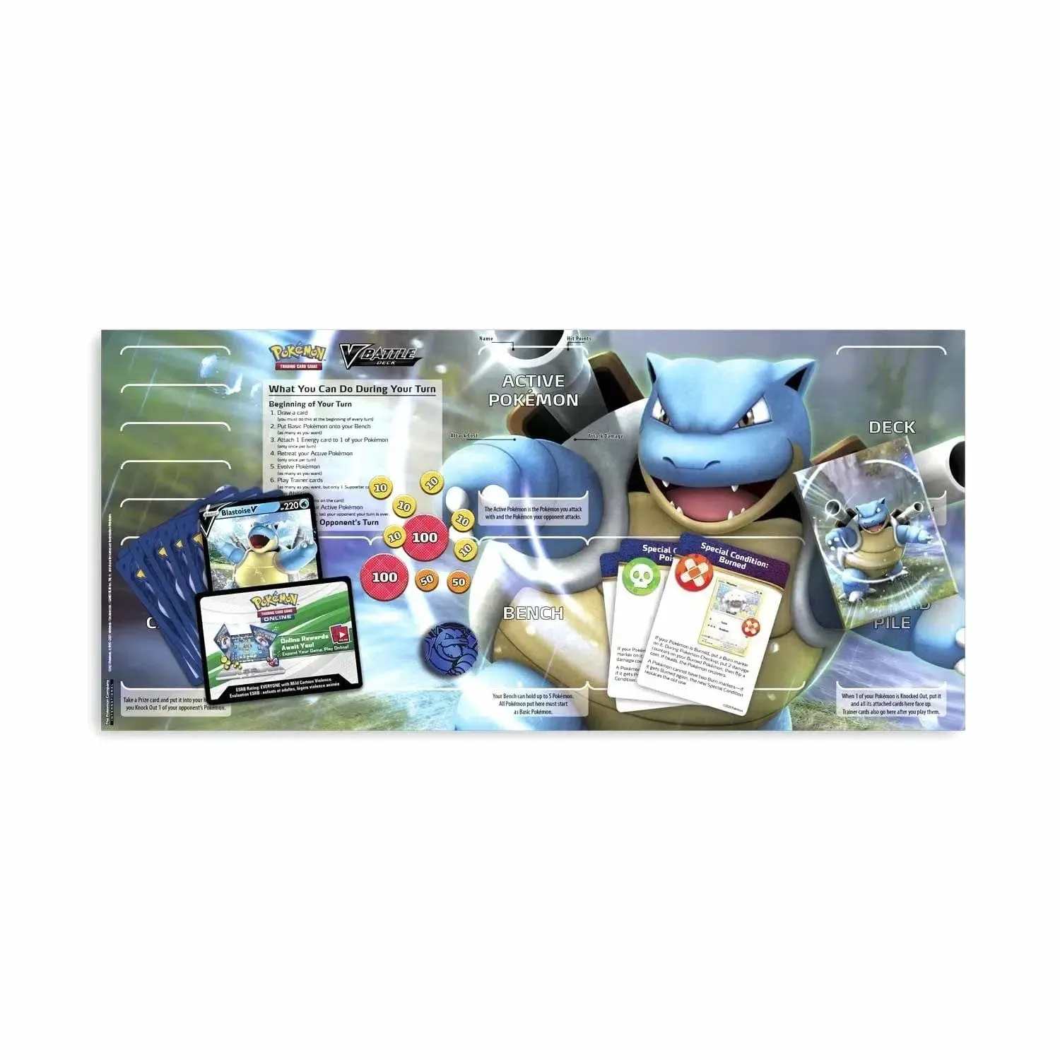 Pokémon TCG [V Battle] - Blastoise V Theme Deck - Image 5