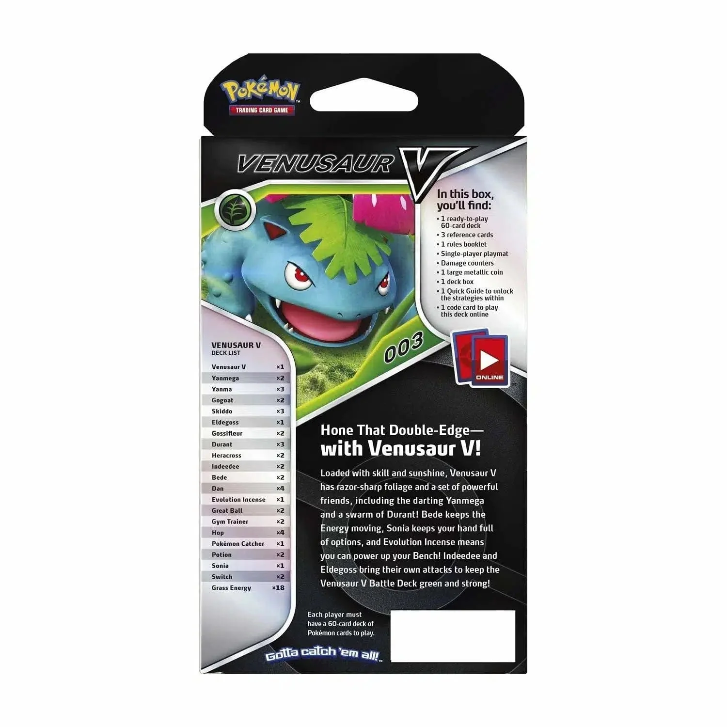 Pokémon TCG [V Battle] - Venusaur V Theme Deck - Image 2