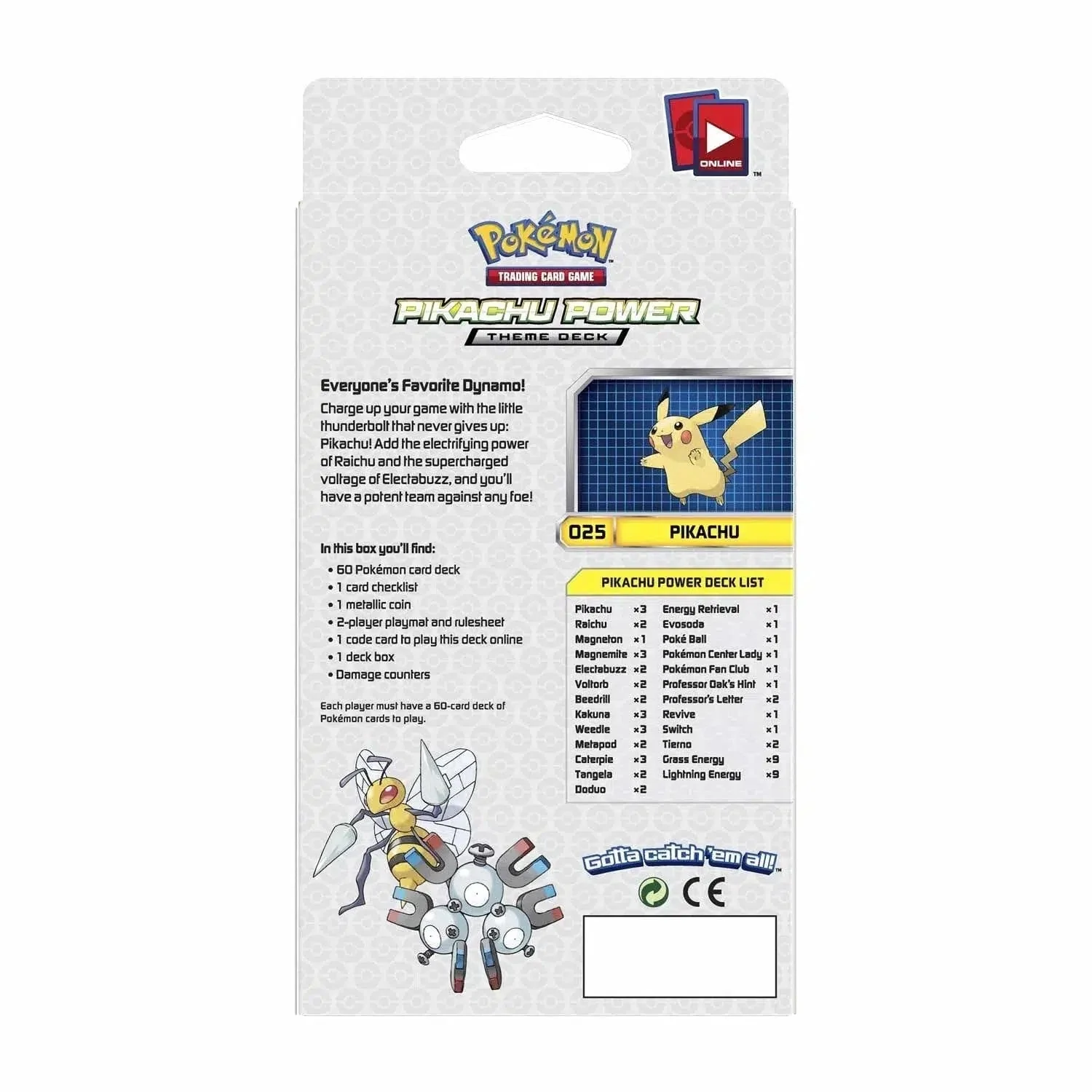 Pokémon TCG [XY: Evolutions] - Pikachu Power Theme Deck (Pikachu) - Image 2