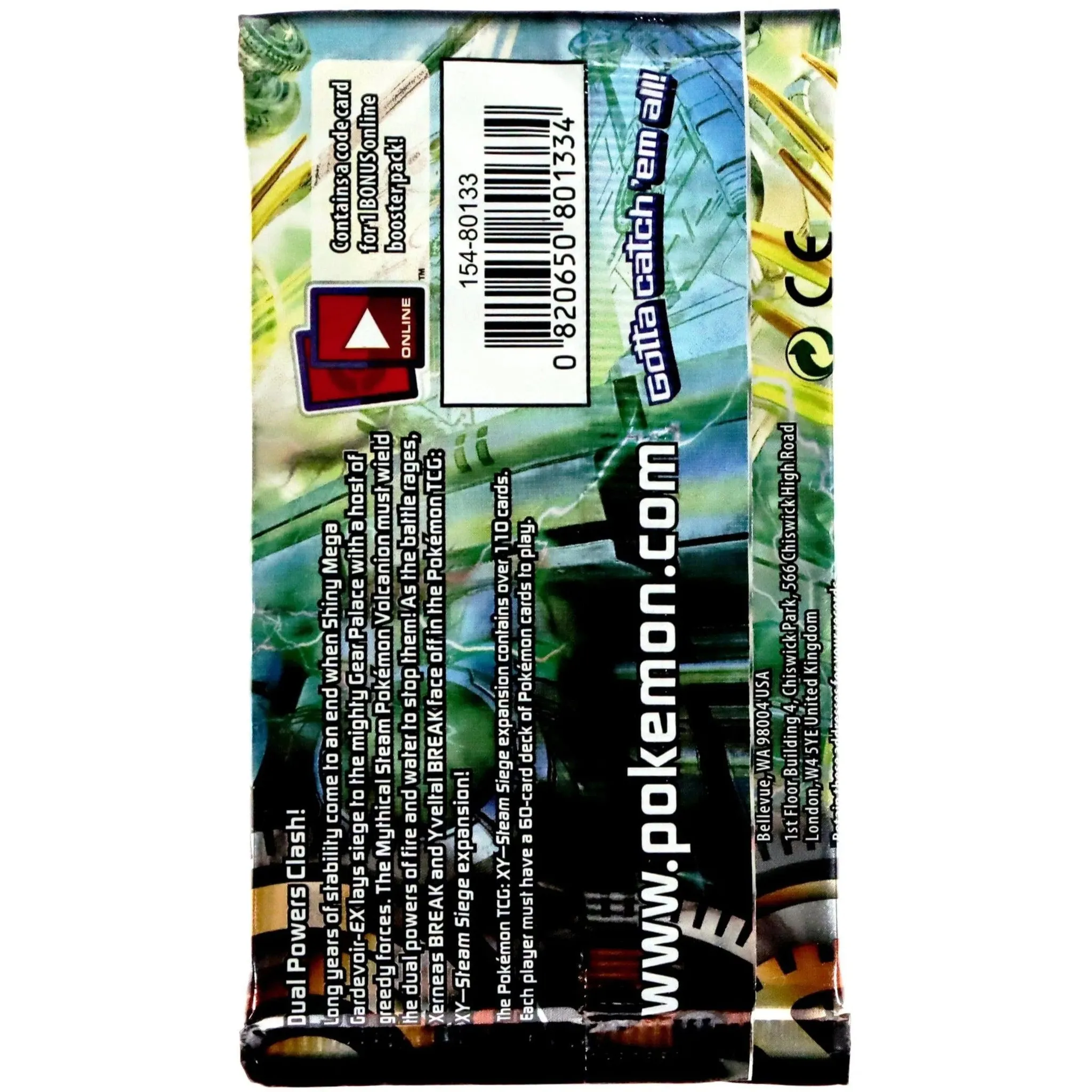 Pokémon TCG [XY: Steam Siege] - Booster Pack - Image 2