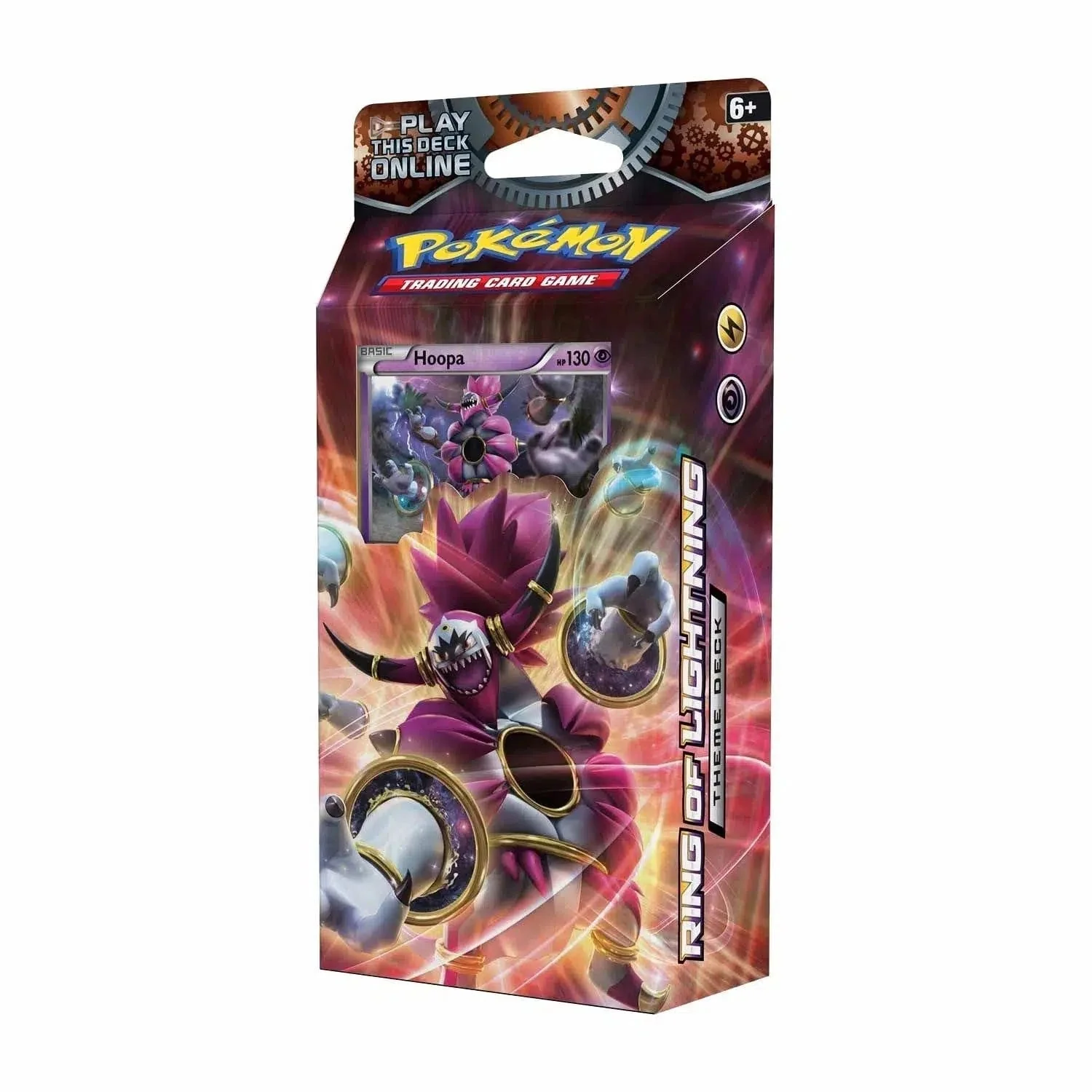 Pokémon TCG [XY: Steam Siege] - Ring of Lightning Theme Deck (Hoopa) - Image 4