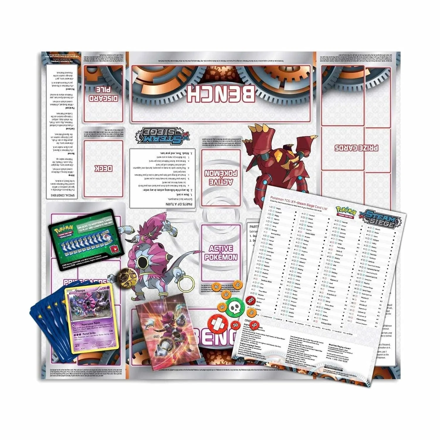Pokémon TCG [XY: Steam Siege] - Ring of Lightning Theme Deck (Hoopa) - Image 5