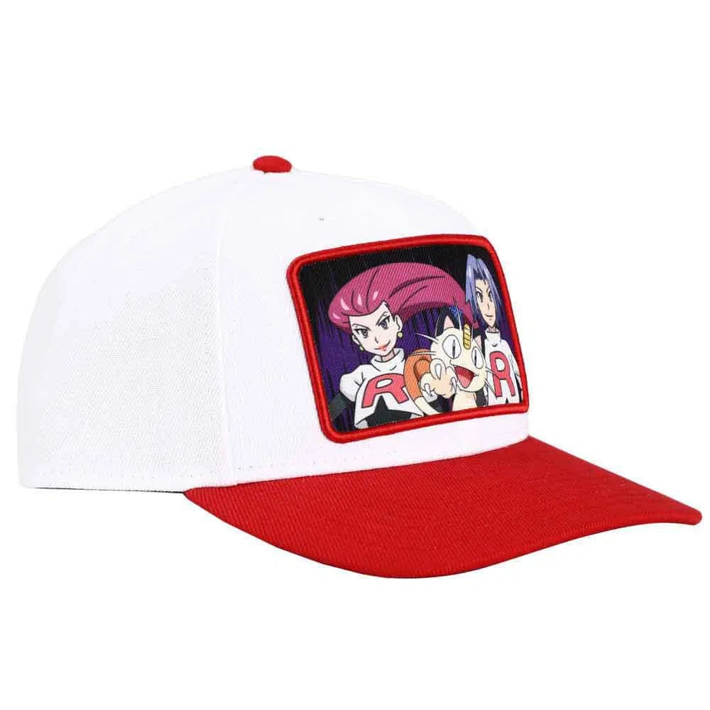 Pokémon - Team Rocket Patch Snapback Hat (Sublimated, Pre-Curved Bill) - Bioworld - Image 3
