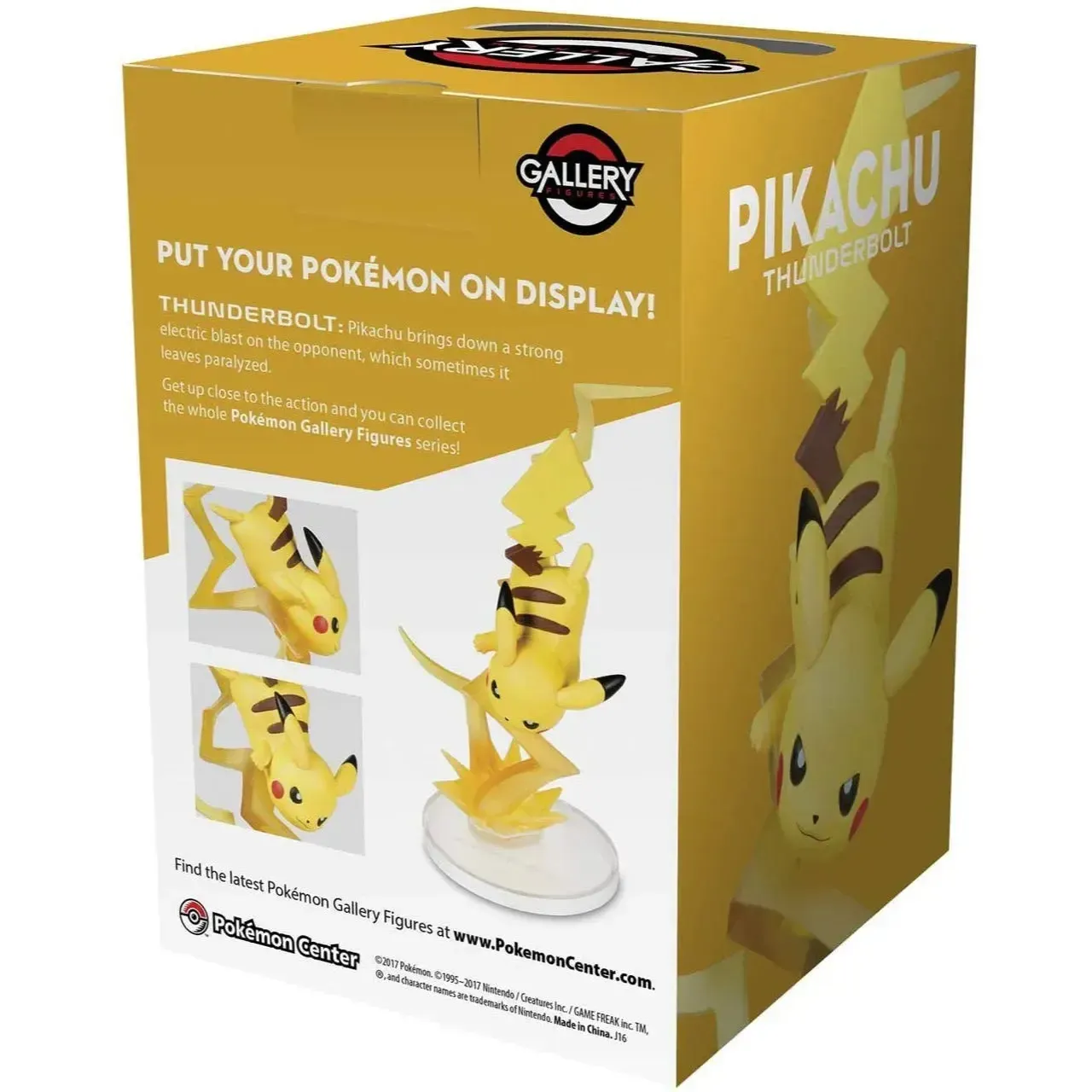 Pokémon - Thunderbolt Pikachu Figure - Pokémon Center - Gallery Figures Series - Image 3
