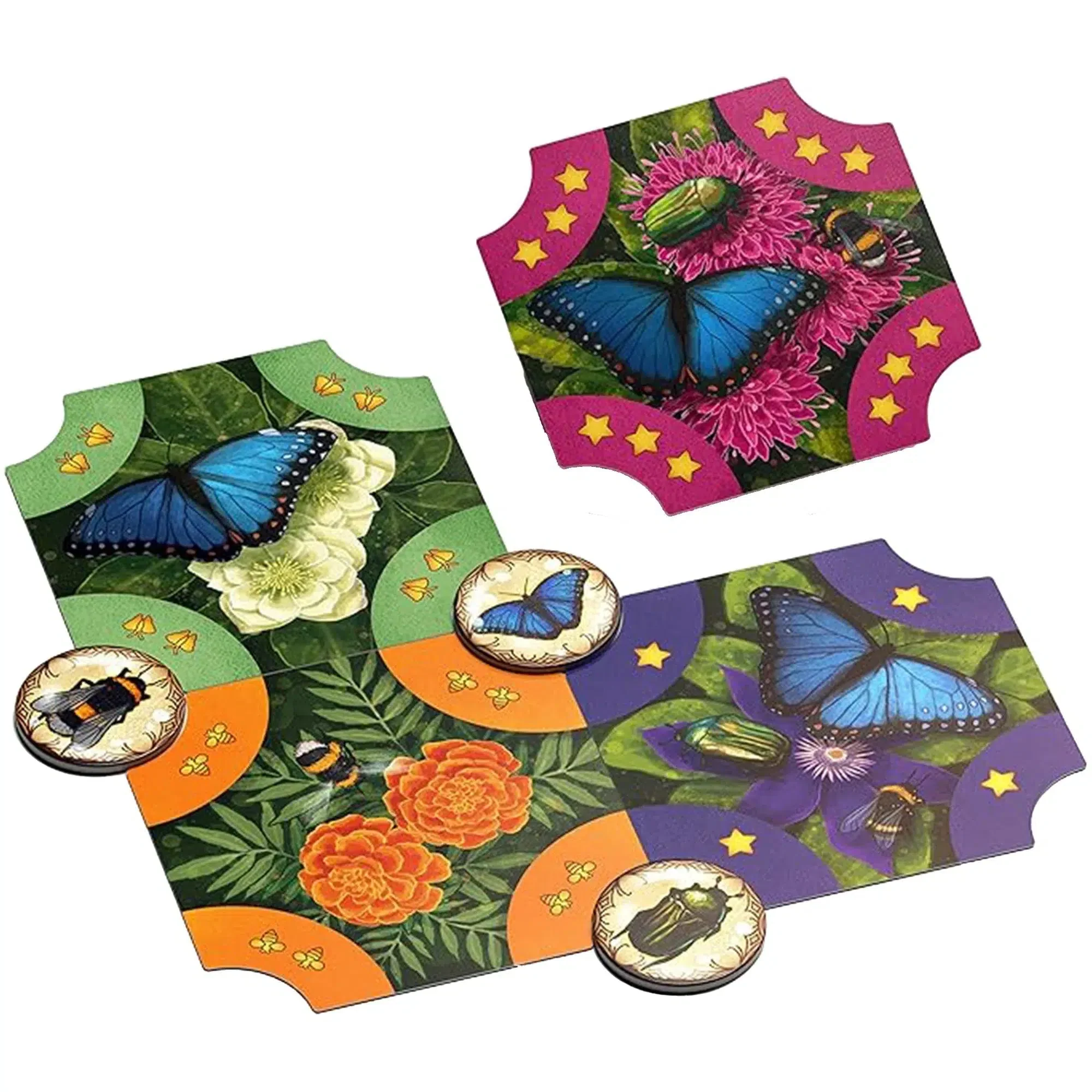 Pollen - Tile Placement Nature Board Game for Family, Adults, and Children (2-4 Players, Ages 11+) - Allplay - Image 3