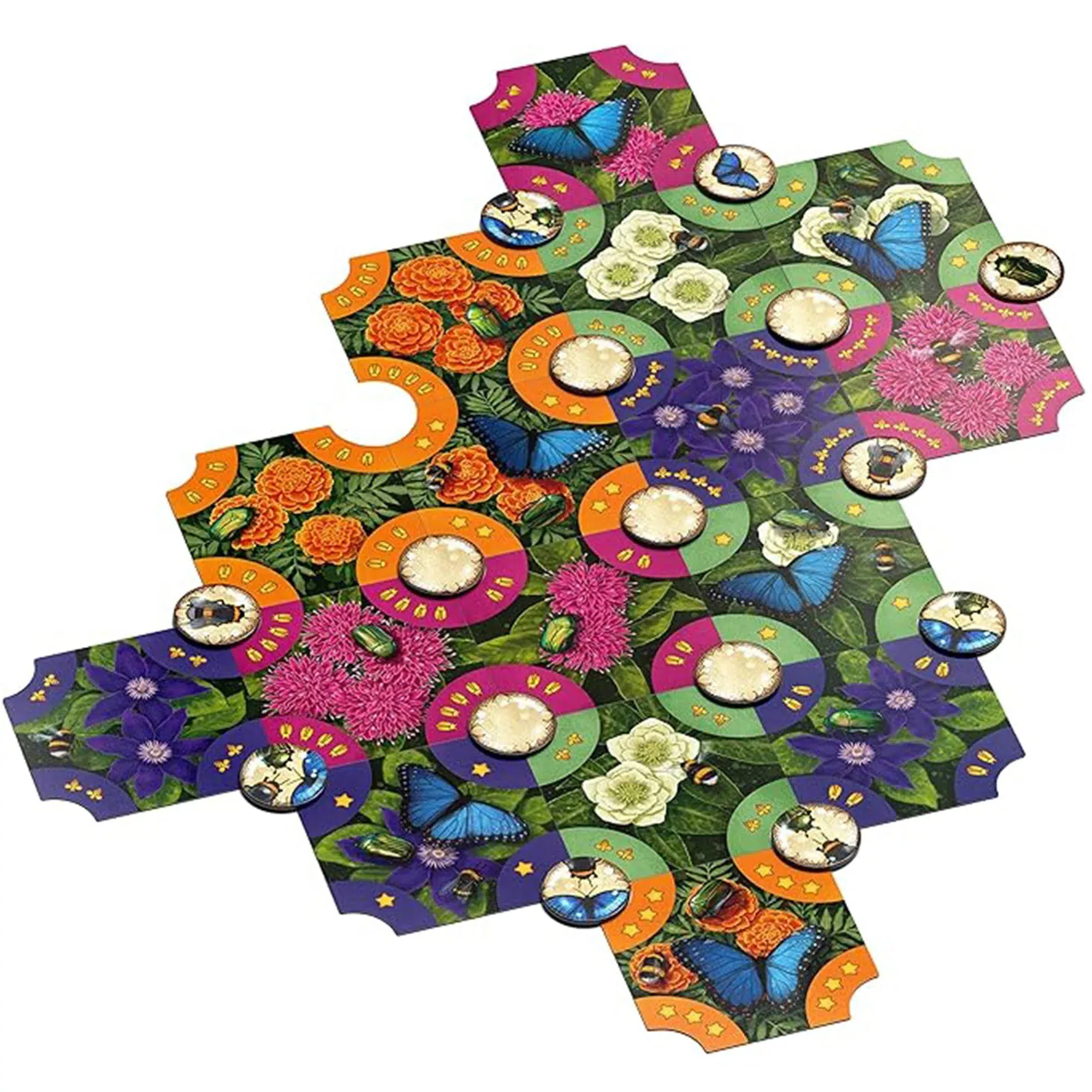 Pollen - Tile Placement Nature Board Game for Family, Adults, and Children (2-4 Players, Ages 11+) - Allplay - Image 5