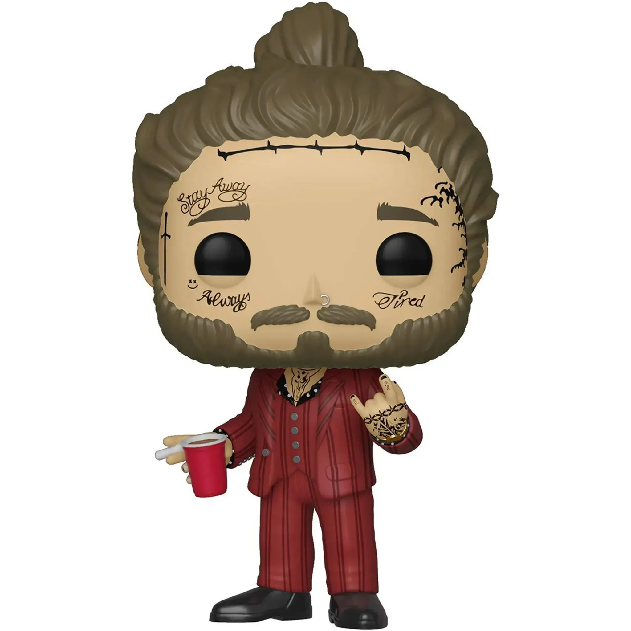 Post Malone - Post Malone Figure (3.75") - Funko - Pop! Rocks Series (111) - (2022) - Image 2