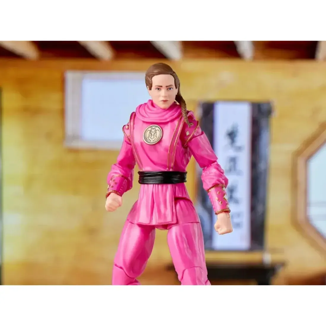 Power Rangers x Cobra Kai - Pink Mantis Ranger Outfit Morphed Samantha Larusso (6") - Hasbro - Lightning Collection Series - Image 19