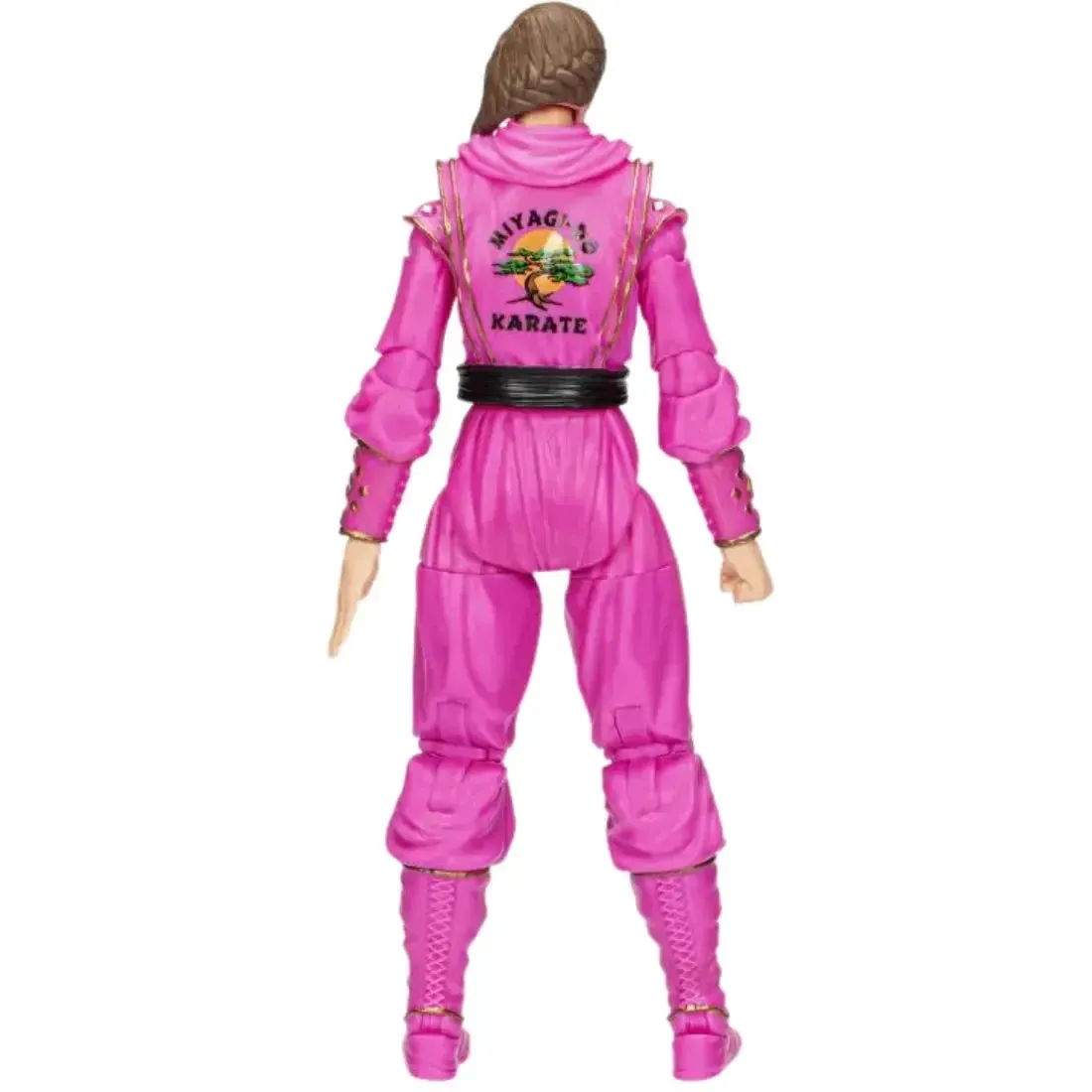 Power Rangers x Cobra Kai - Pink Mantis Ranger Outfit Morphed Samantha Larusso (6") - Hasbro - Lightning Collection Series - Image 6
