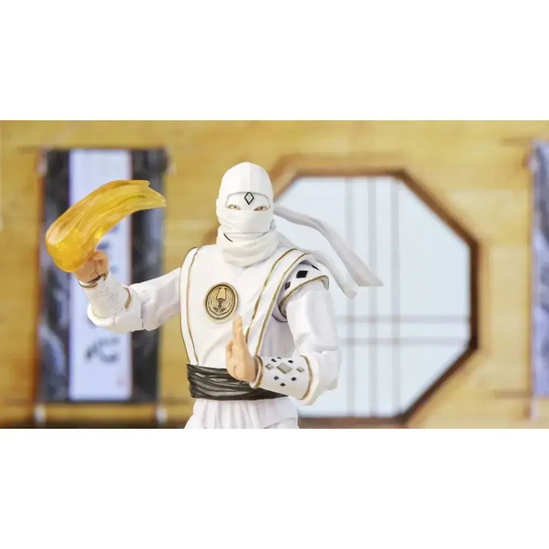 Power Rangers x Cobra Kai - White Crane Ranger Outfit Morphed Daniel Larusso (6") - Hasbro - Lightning Collection Series - Image 17