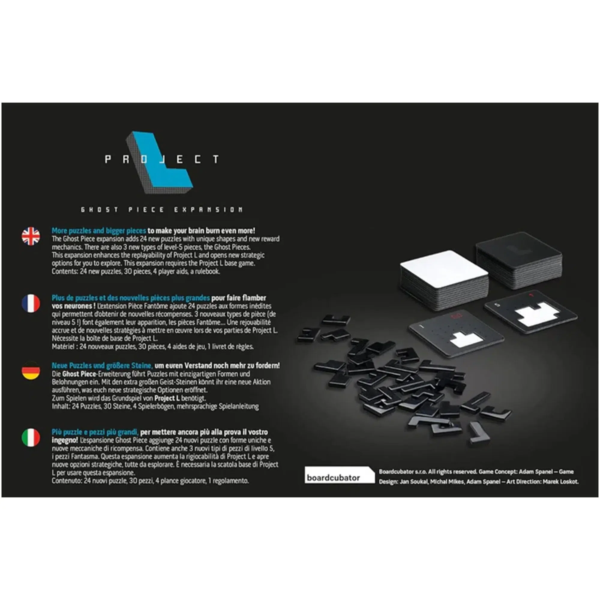 Project L: Ghost Piece Expansion - Board Game Expansion - Boardcubator - Image 3