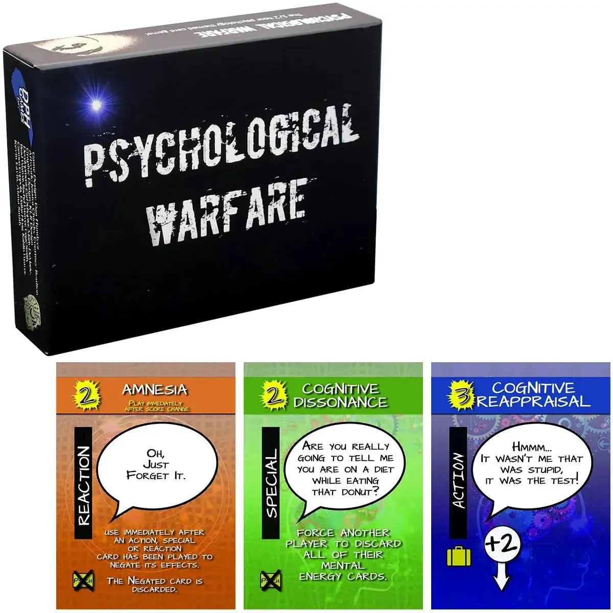 Psychological Warfare - Strategy War Card Game for Family and Adults (2-4 Players, Age 13+) - DPH Games - Image 2
