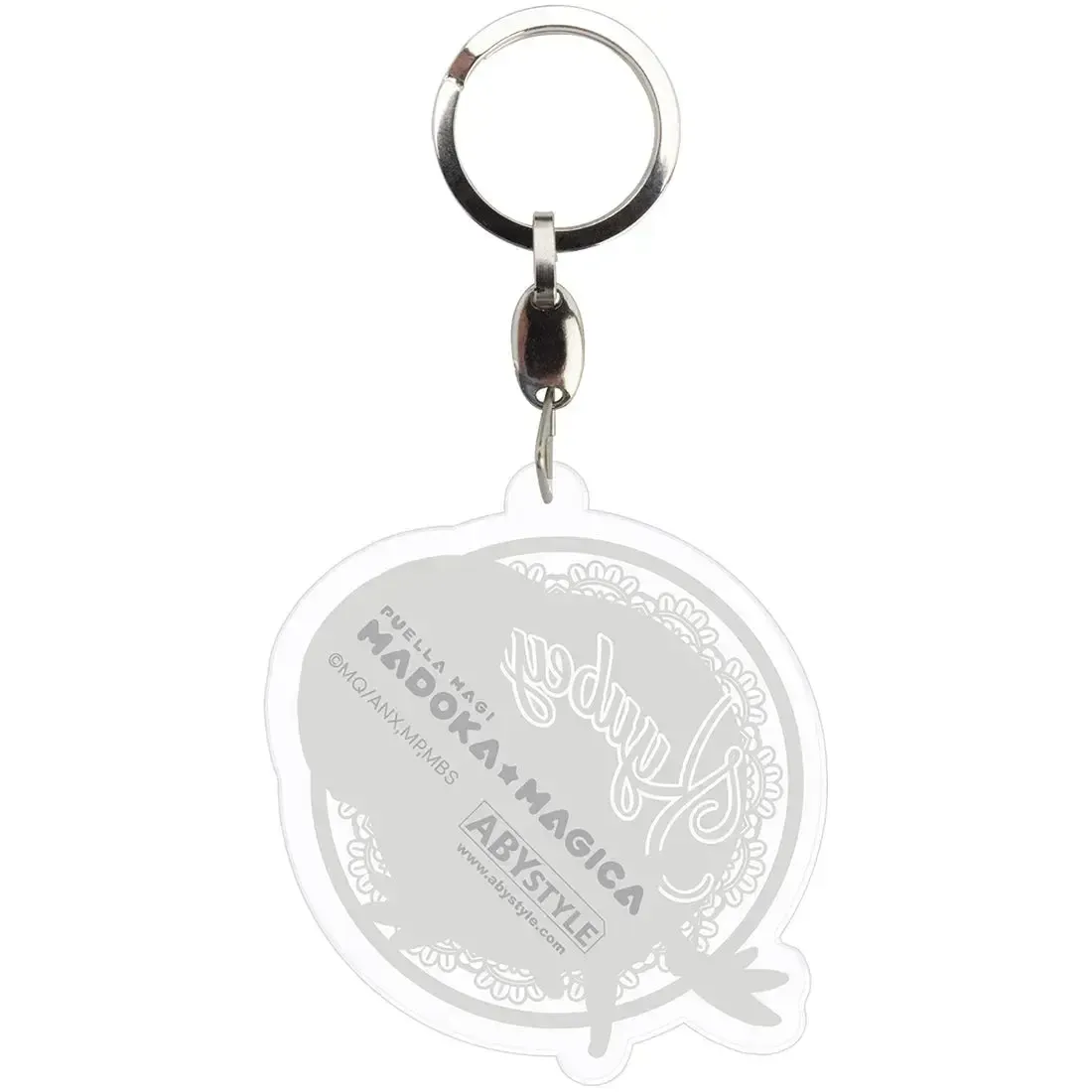 Puella Magi Madoka Magica - Kyubey Keychain (2", Acrylic) - ABYstyle - Image 3