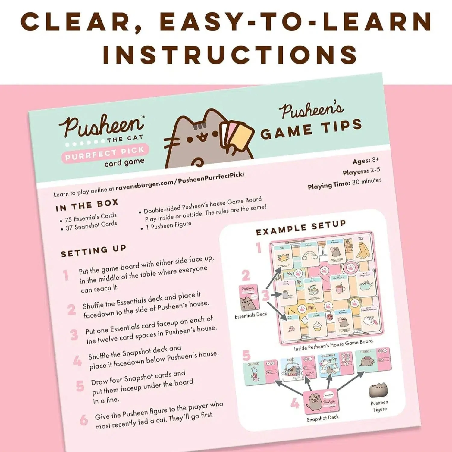 Pusheen Purrfect Pick - Card Game - Ravensburger - Image 7