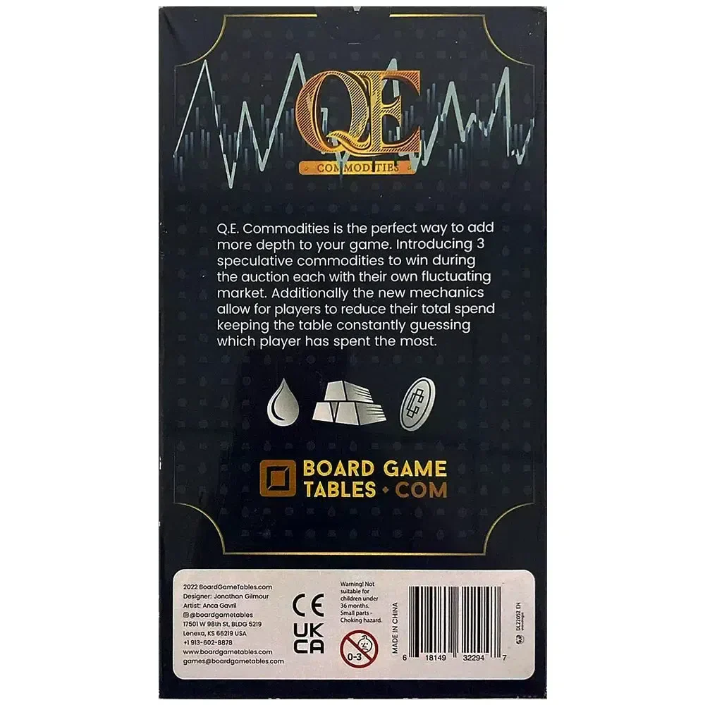 QE: Commodities - Board Game Expansion - Allplay - Image 3