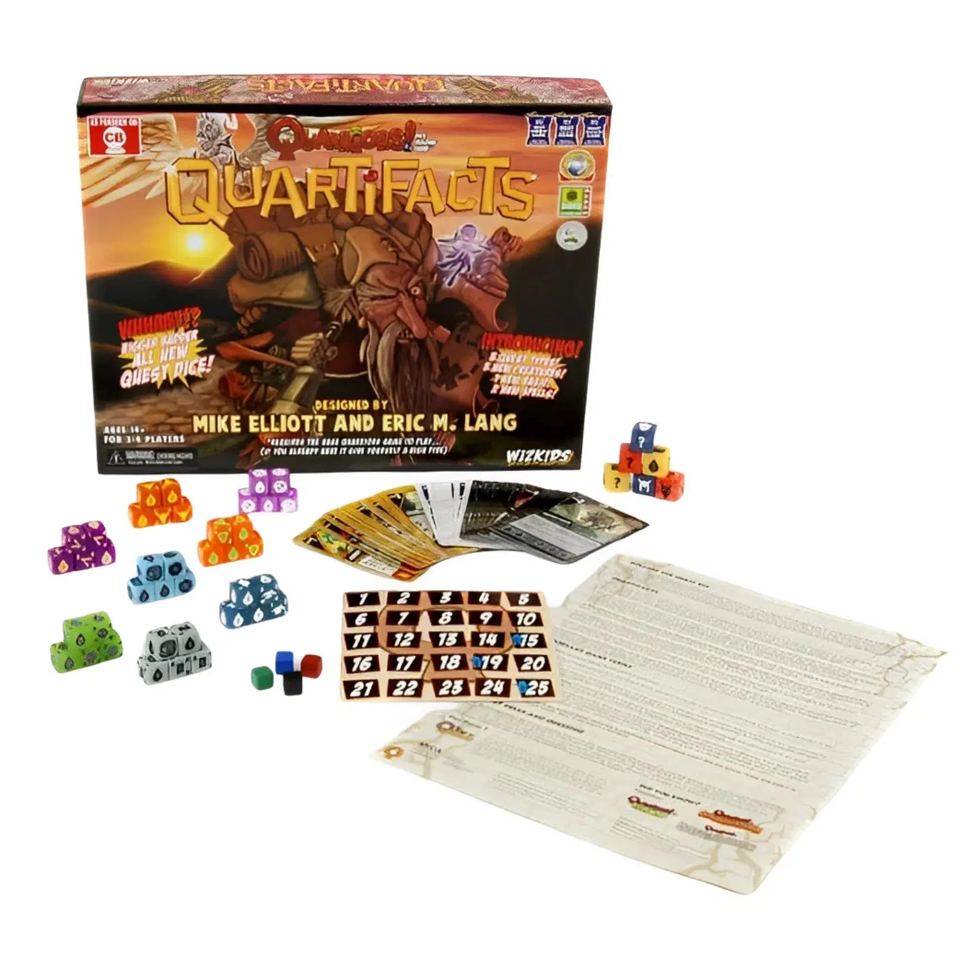 Quarriors! Quartifacts - Dice Game (Expansion Pack) - WizKids - Image 2